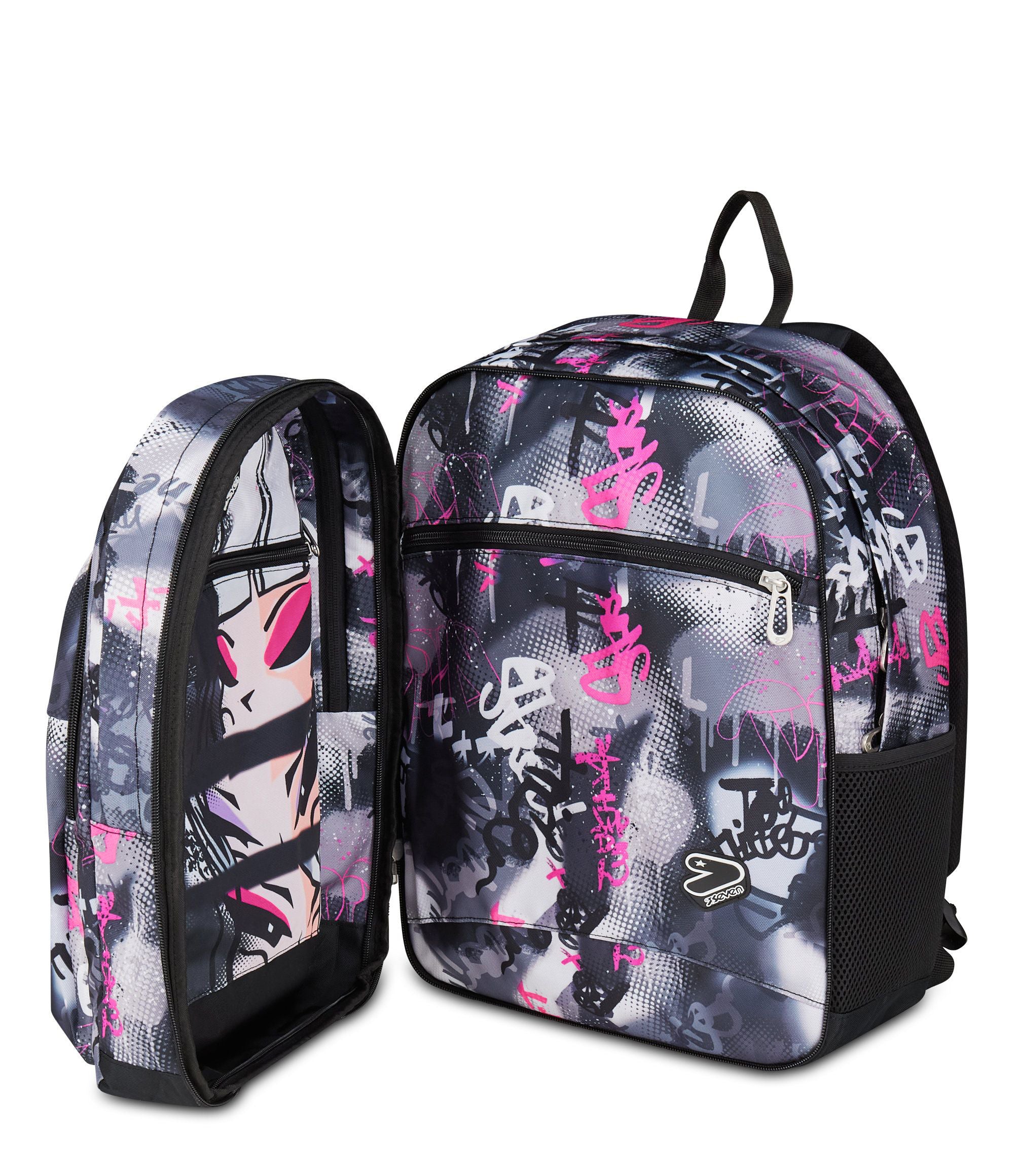 Seven Zaino Pro Xxl Reversibile Detach Gray Shadow Grs