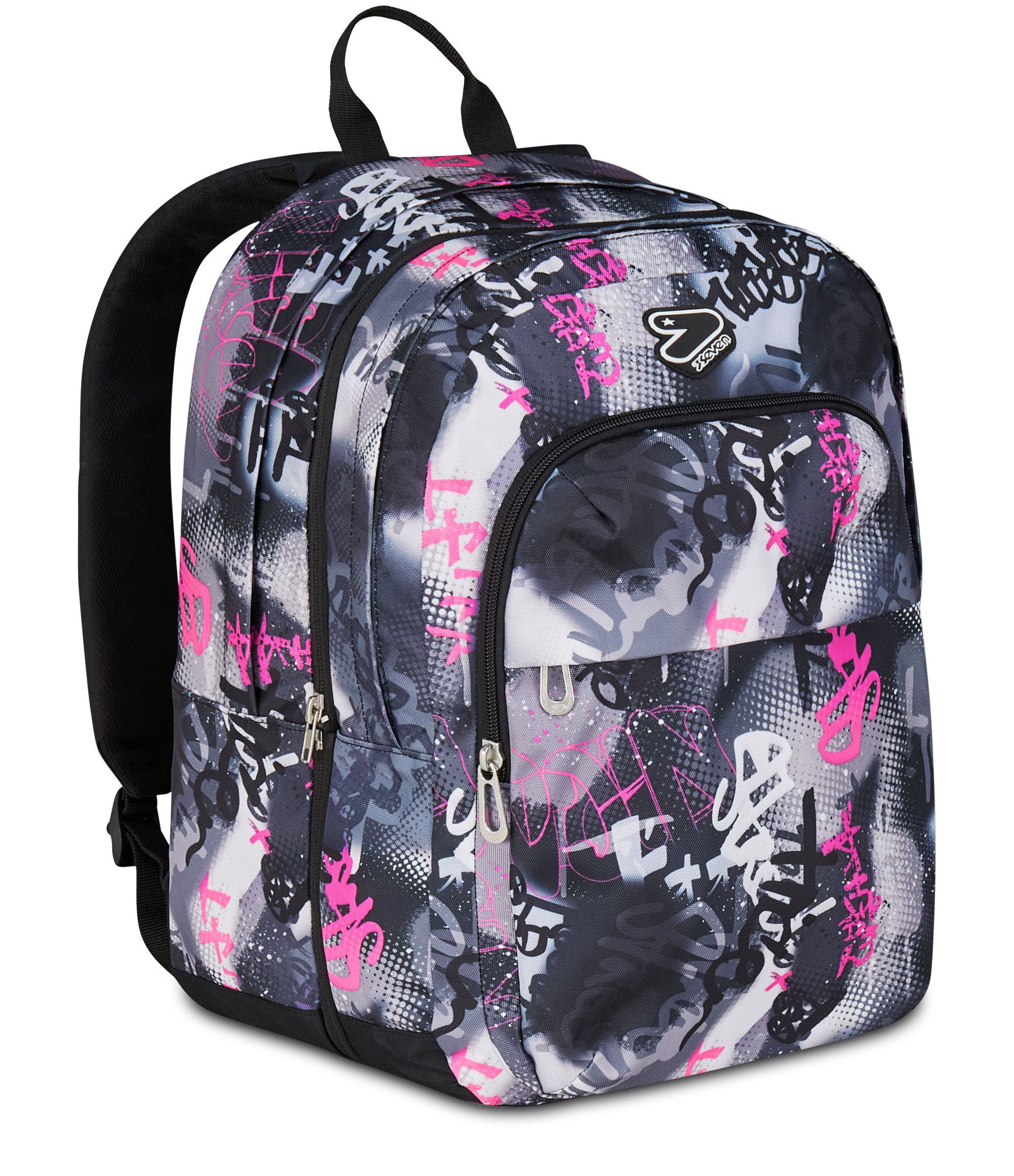 Seven Zaino Pro Xxl Reversibile Detach Gray Shadow Grs