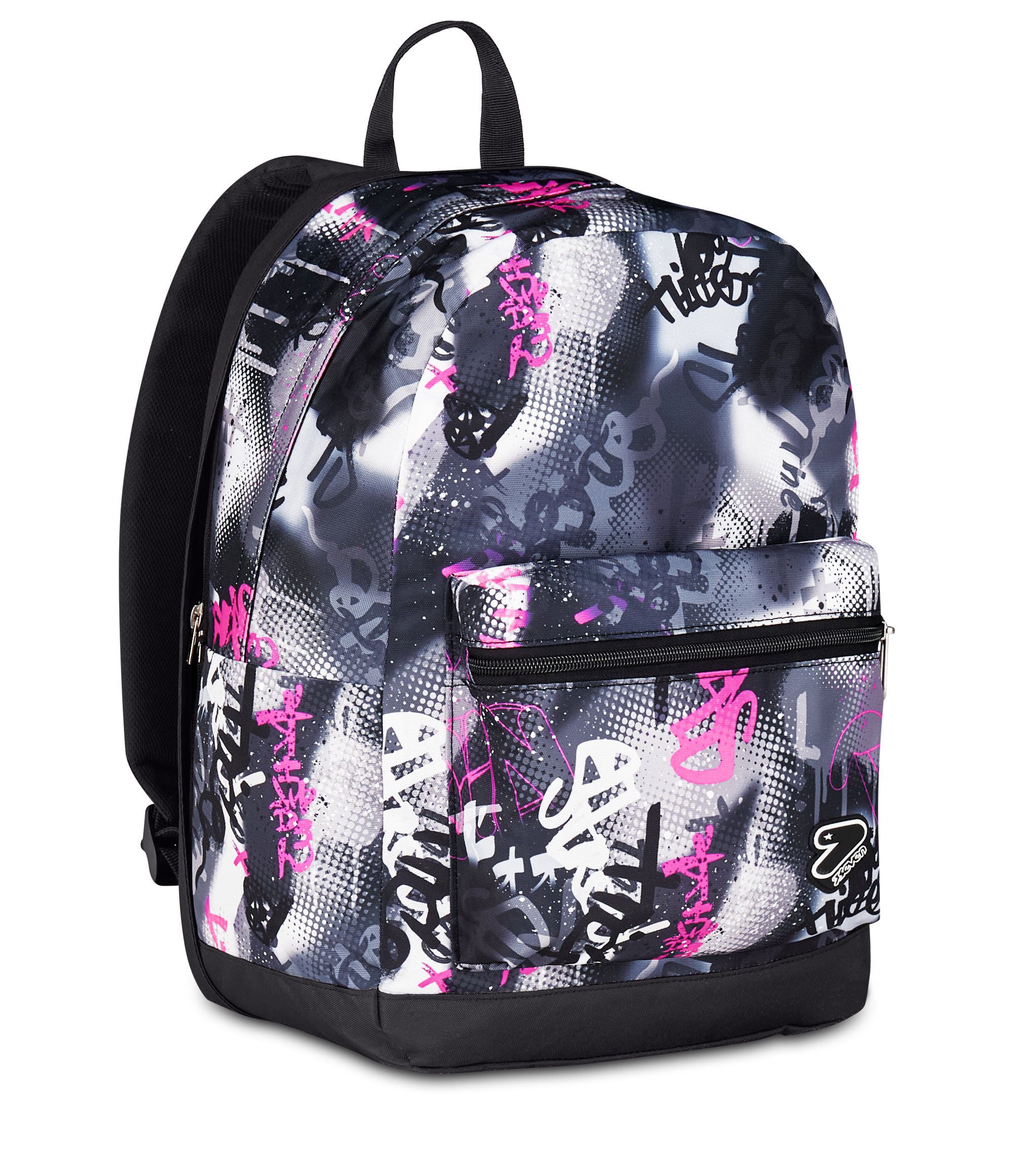 Seven Zaino Reversibile Grs Con Auricolari Wireless Gray Sh