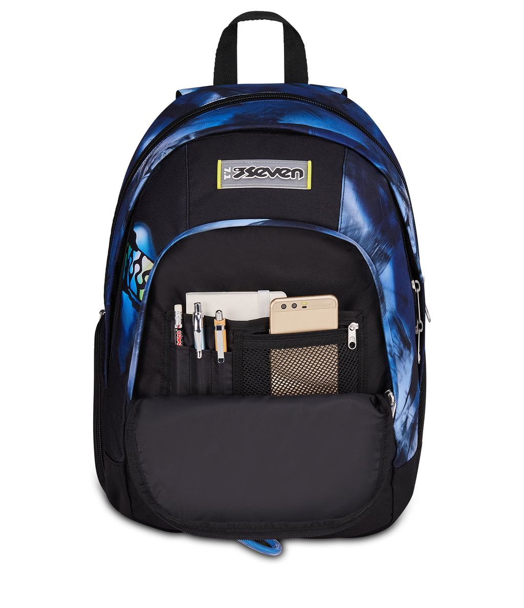 Seven Zaino Dual Seven Blu Fusion