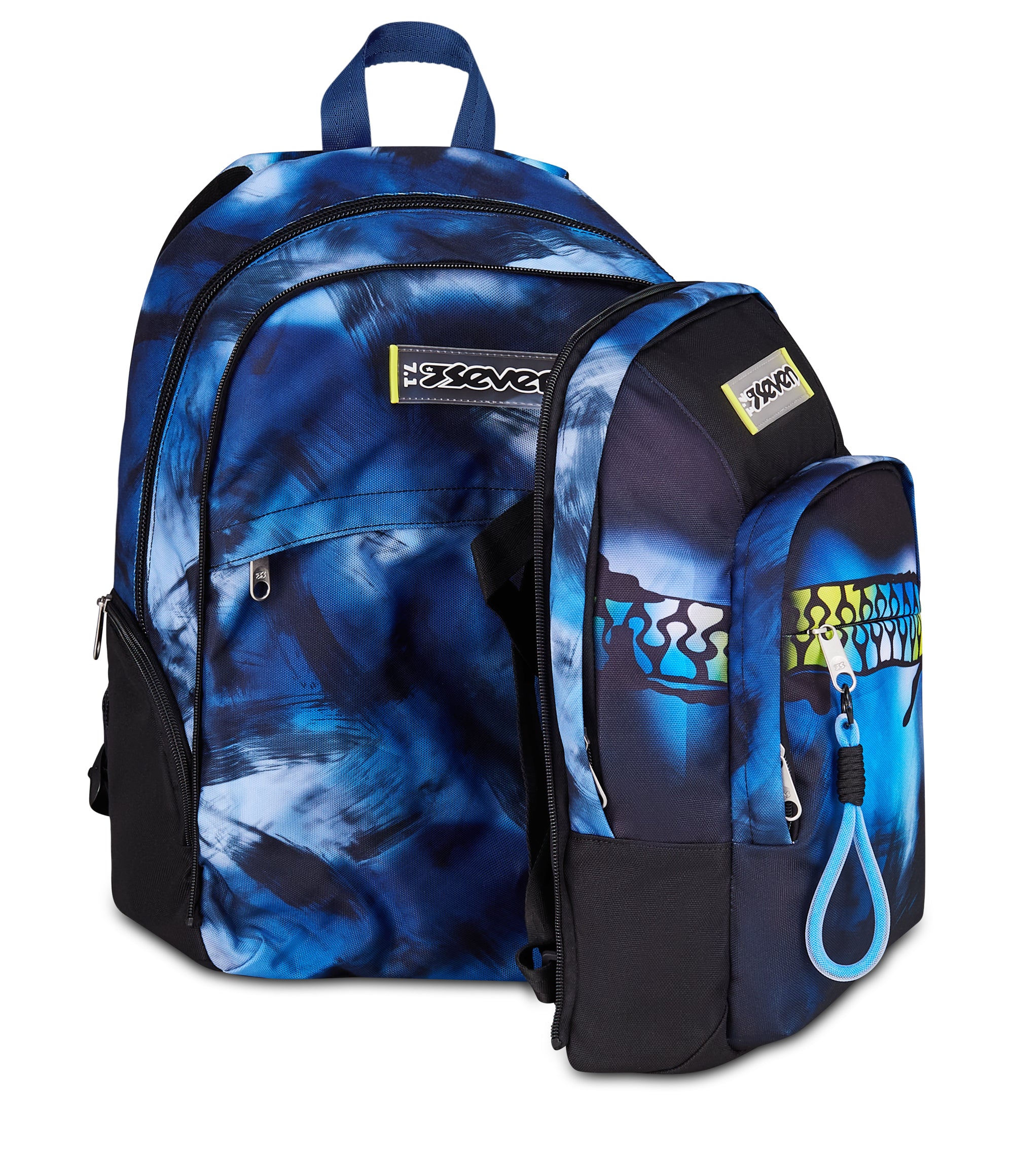 Seven Zaino Dual Detach Seven Blu Fusion