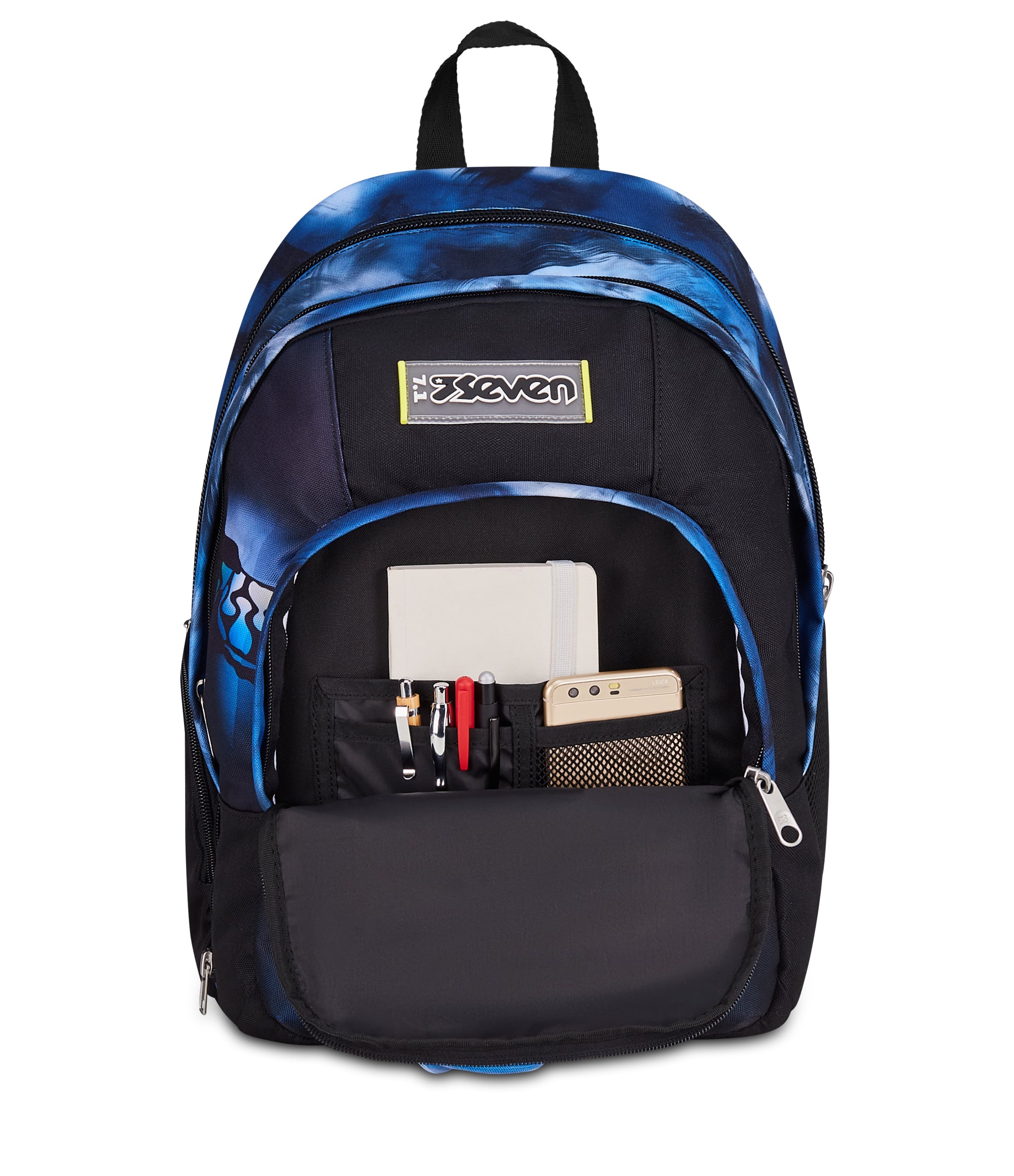 Seven Zaino Dual Detach Seven Blu Fusion