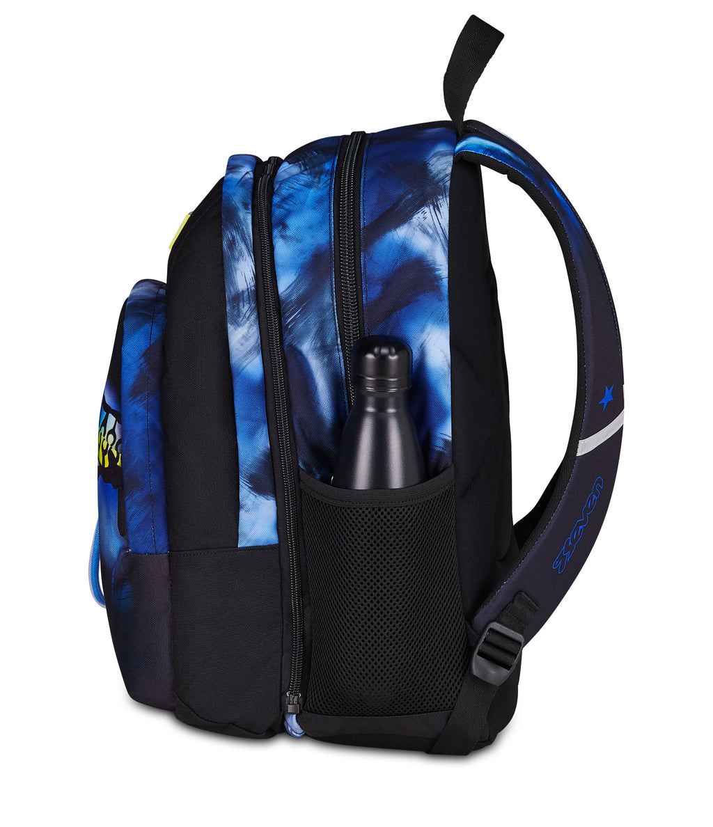 Seven Zaino Dual Detach Seven Blu Fusion