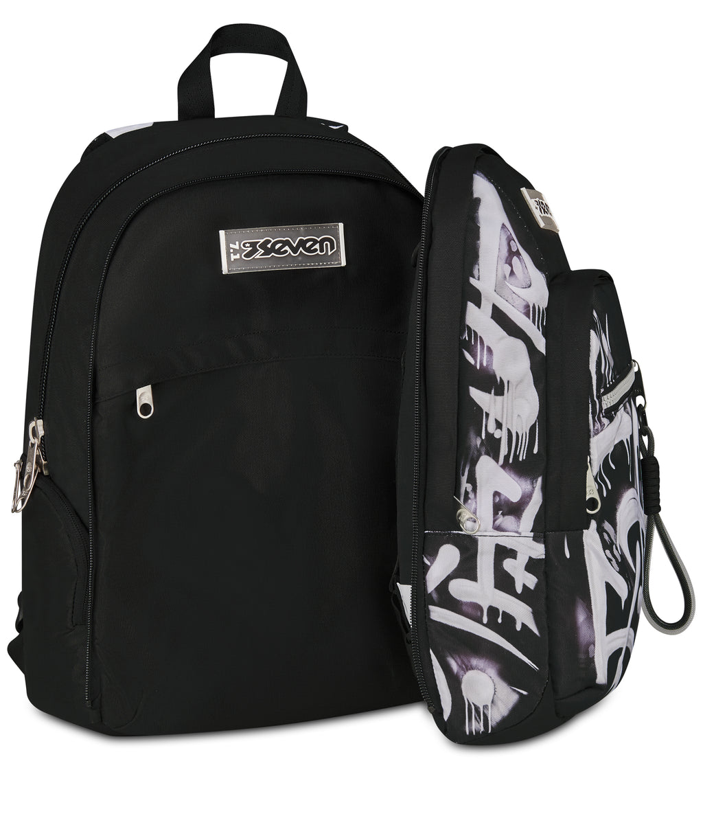 Seven Zaino Dual Detach Seven Plumpy Line Boy