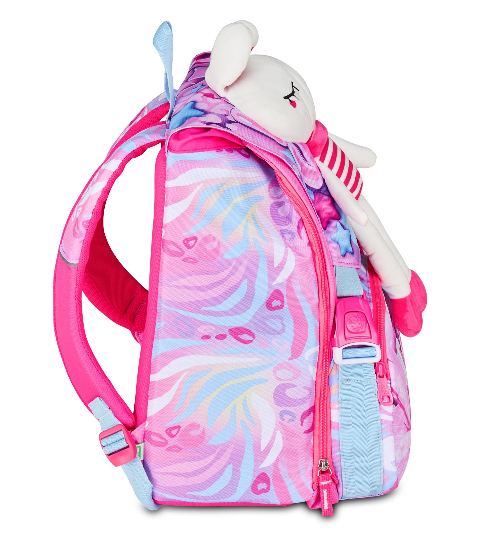 Sj Gang Zaino Sdoppiabile Big Plushy Rabbit