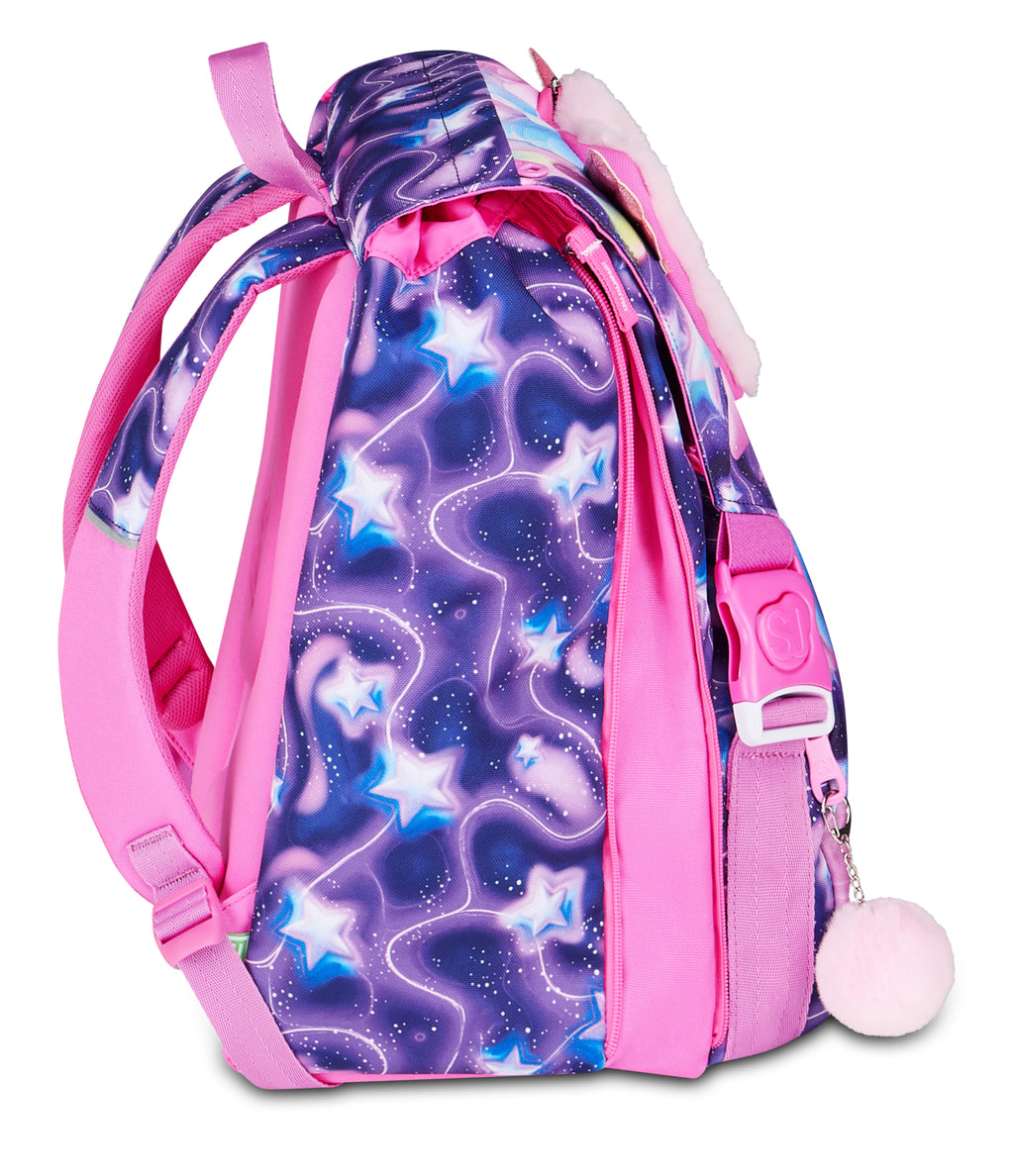 Sj Gang Zaino Sdoppiabile Big Fluffy Pink Girl - Immagine 6