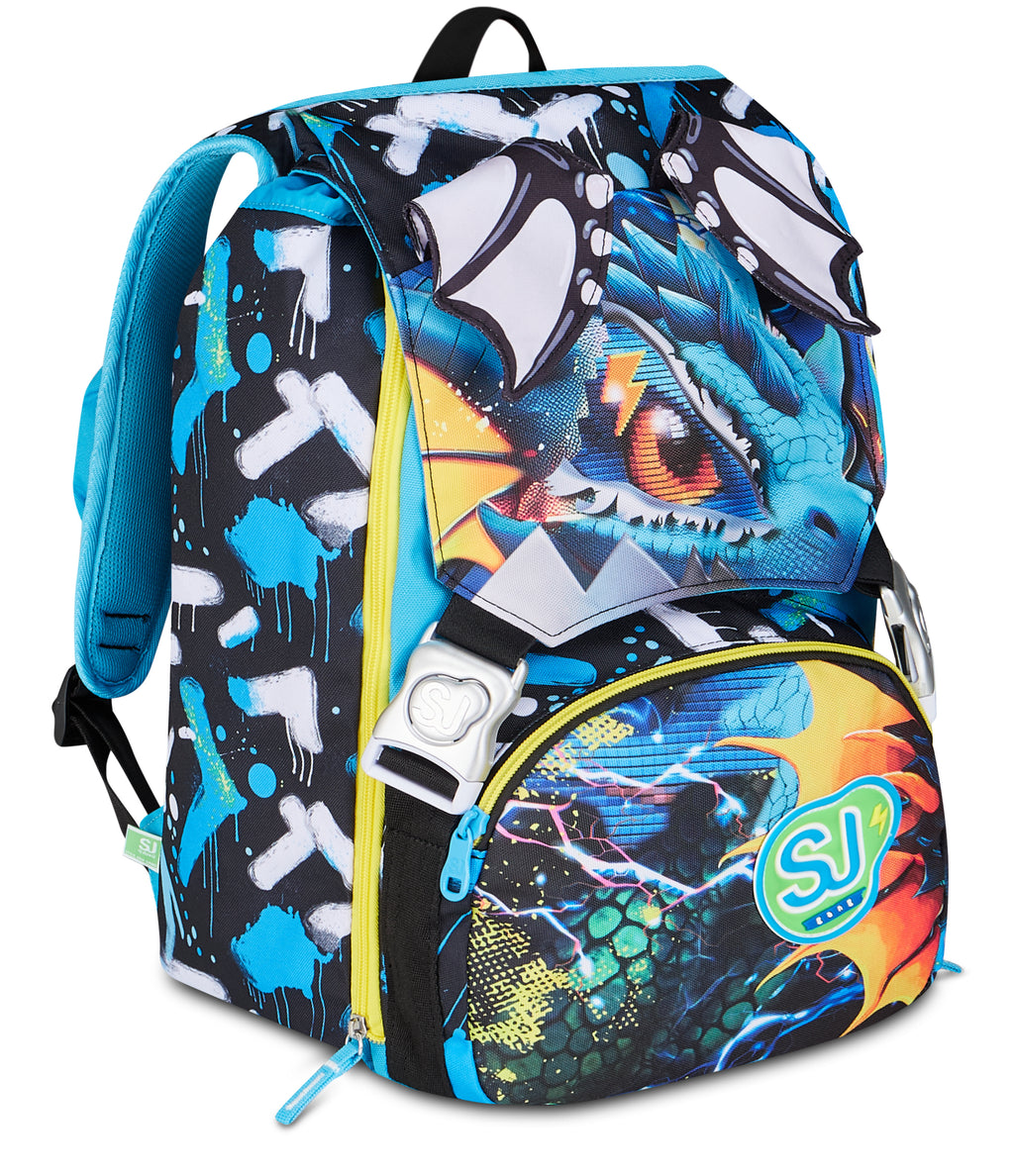 Sj Gang Zaino Sdoppiabile Big Metal Dragon Boy - Immagine 4