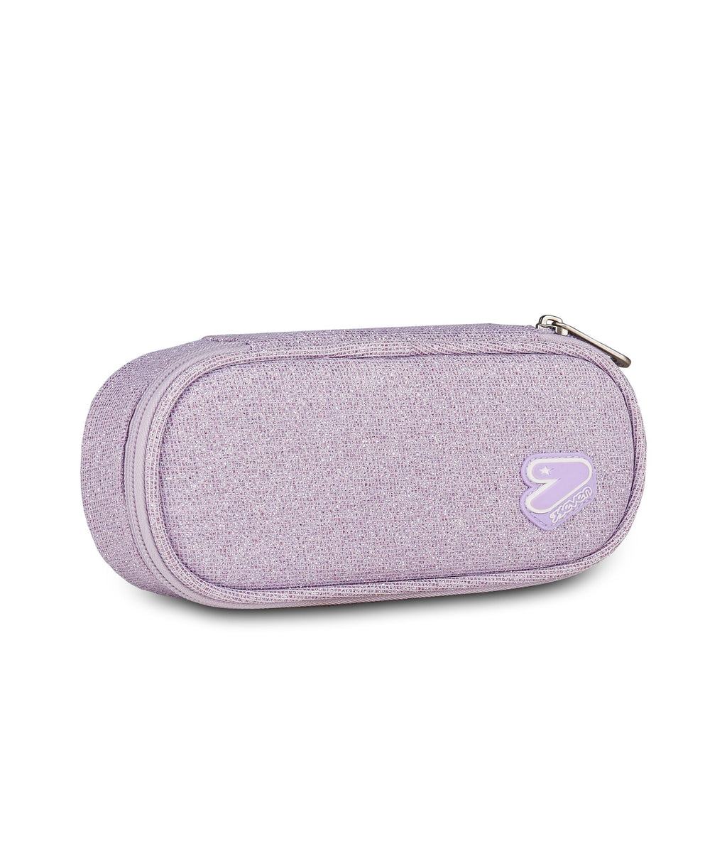 Seven Pencil Bag Round Plus Seven Shiny Tech