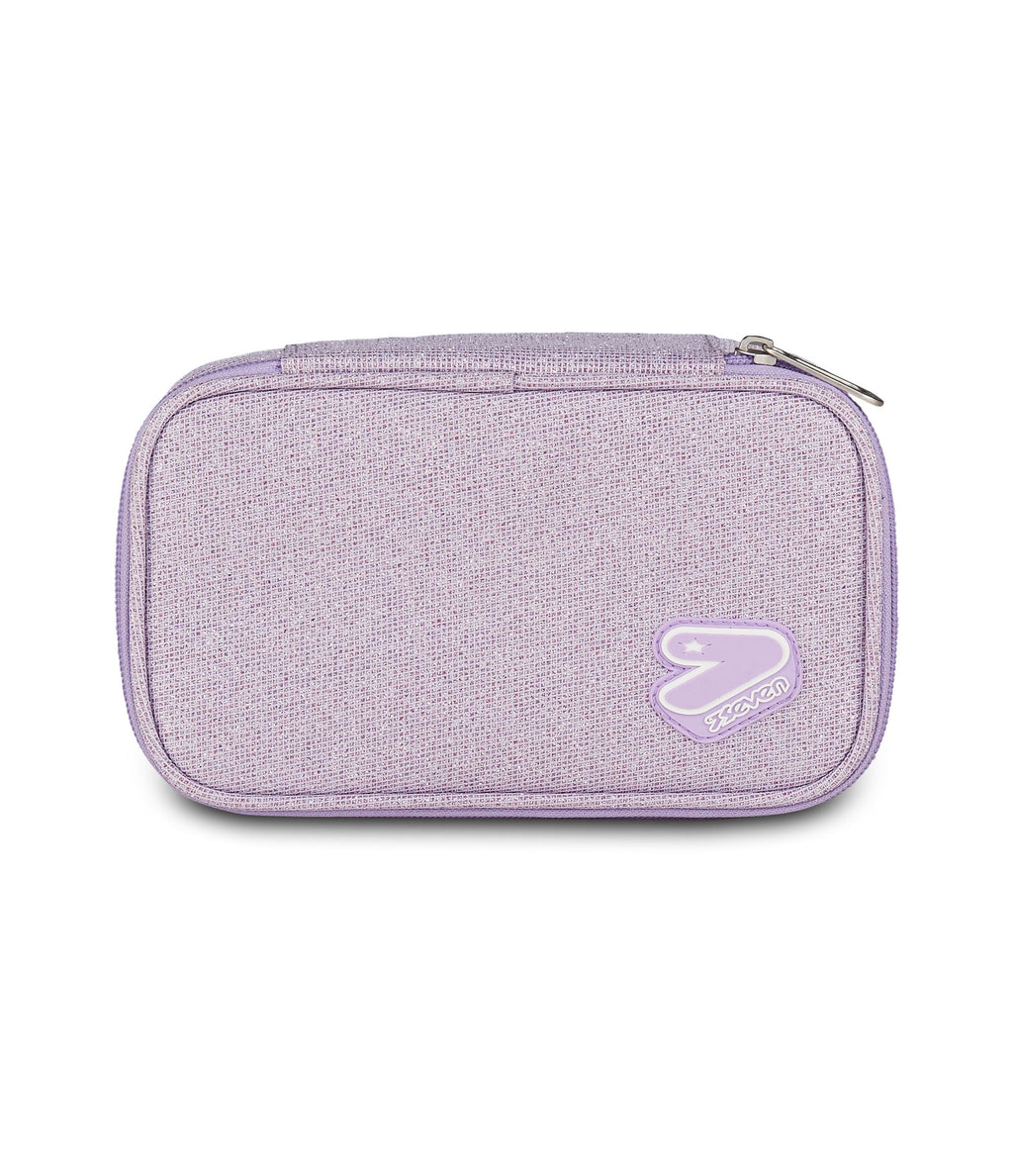 Seven Pencil Bag Round Plus Big Seven Shiny Tech