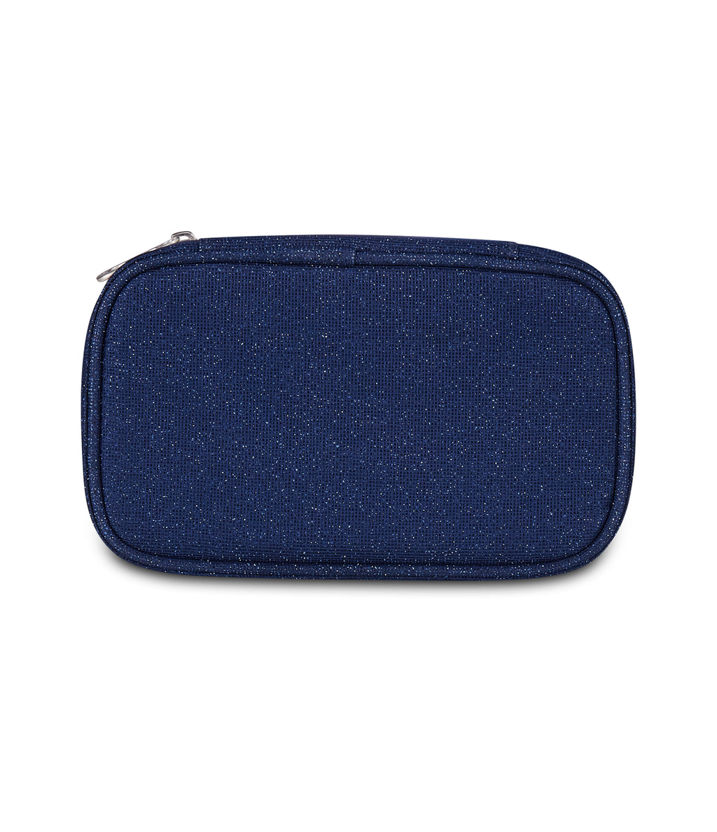 Seven Pencil Bag Round Plus Big Seven Shiny Tech