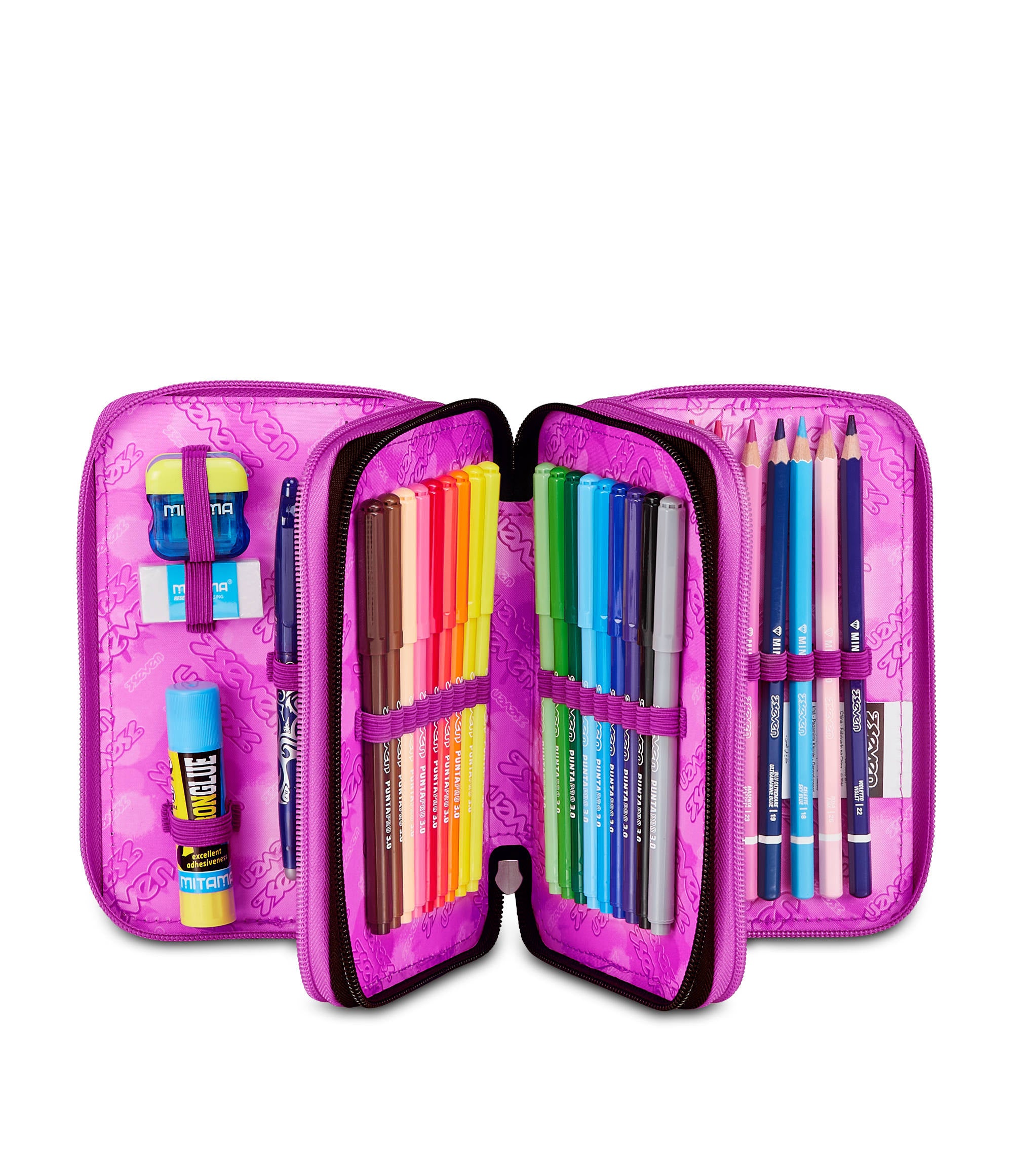 Seven Astuccio 3 Zip Shadows Of Color - Immagine 3