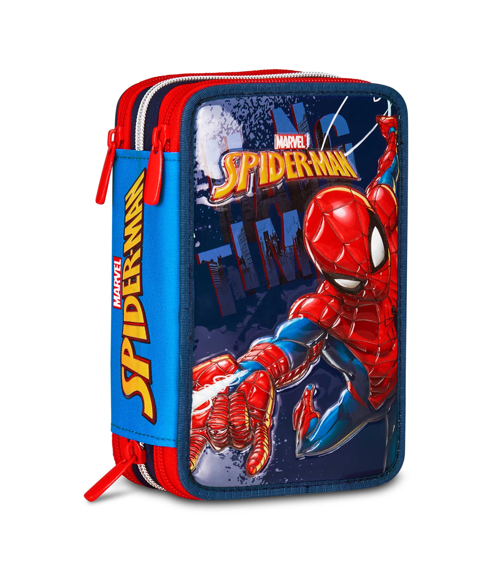 Spider-Man Astuccio 3 Zip - Hang Time