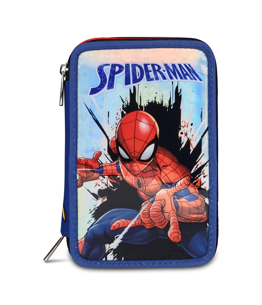 Spider-Man Astuccio 3 Zip Back To Climbing