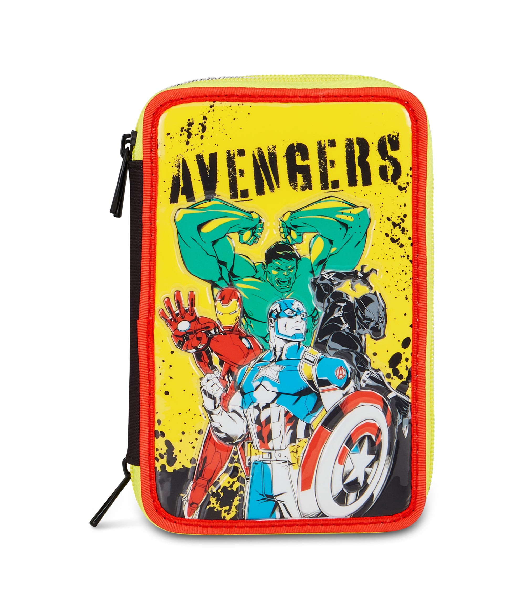 Avengers Astuccio 3 Zip Heroes In Action