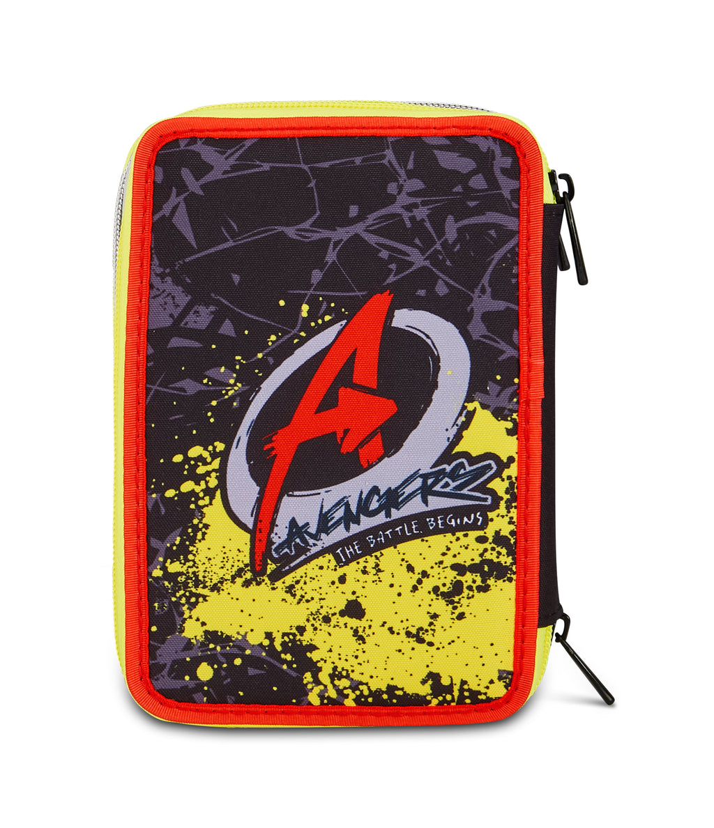 Avengers Astuccio 3 Zip Heroes In Action