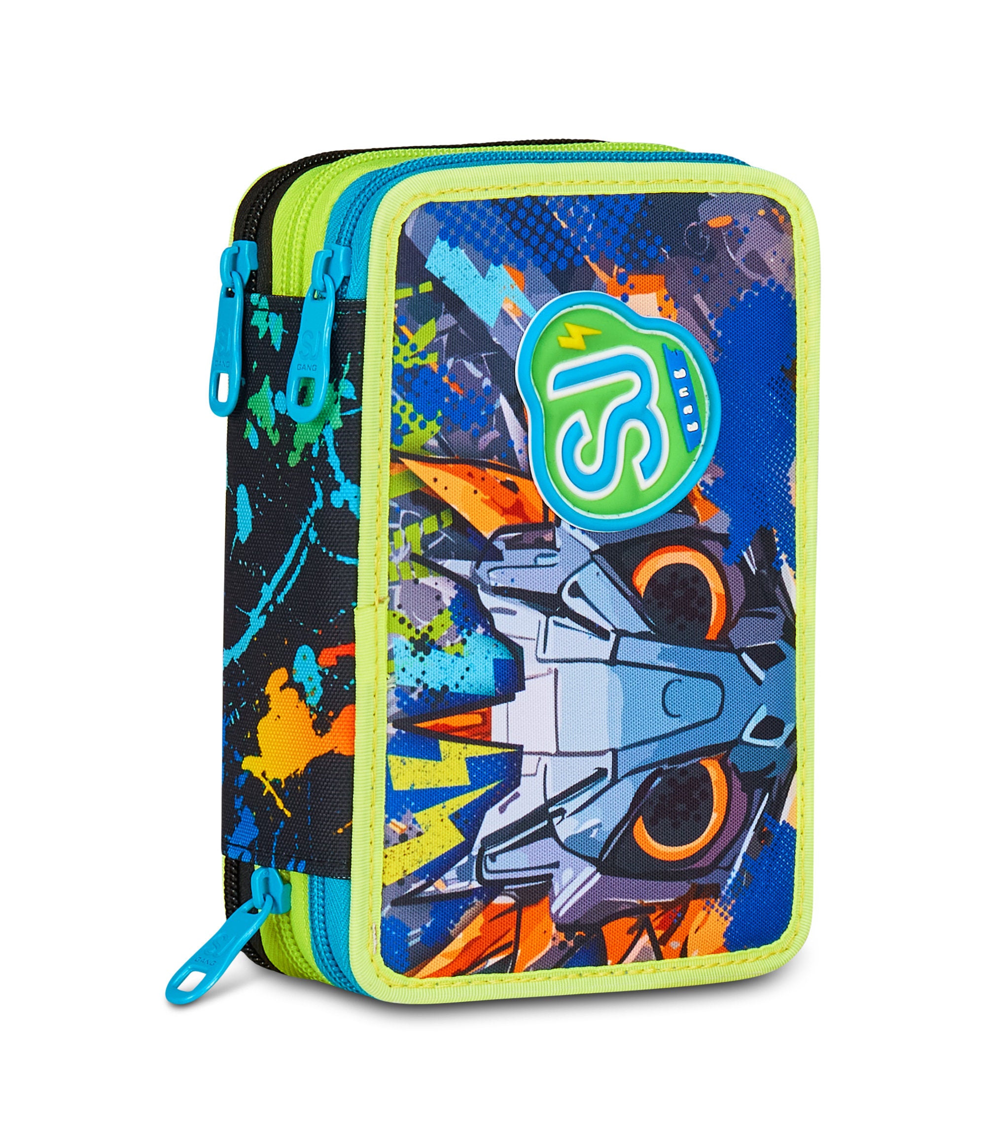 Sj Gang Astuccio 3 Zip Led Look