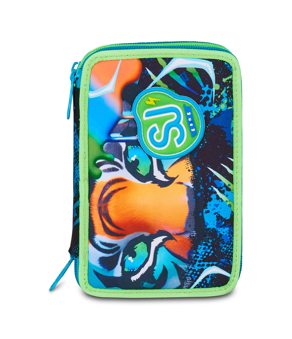 Sj Gang Astuccio 3 Zip Air Tiger