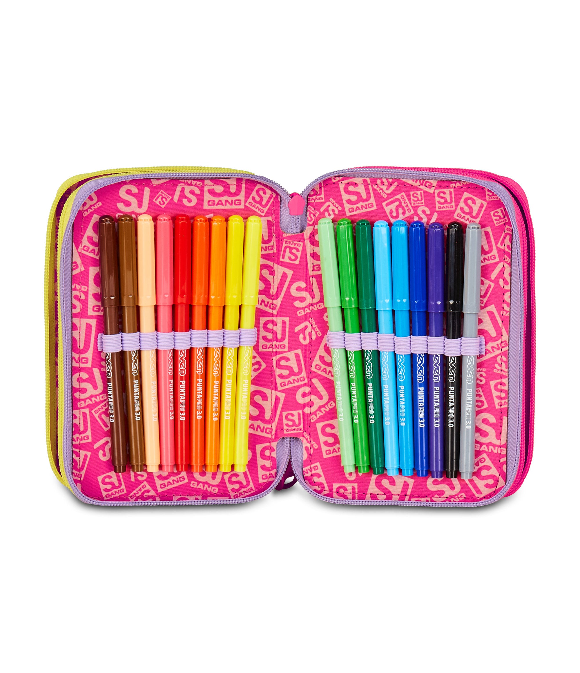 Sj Gang Astuccio 3 Zip Fable Journey