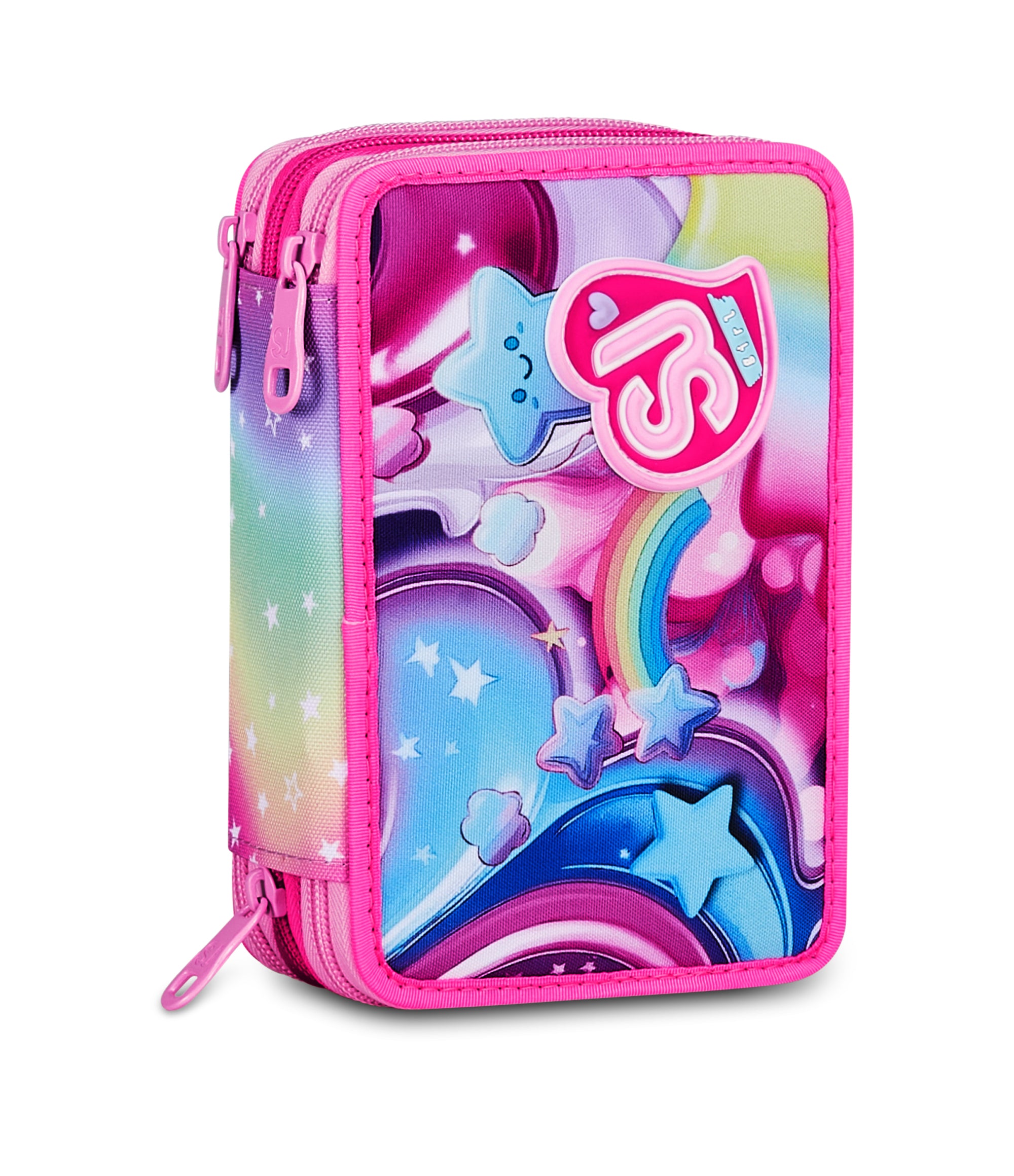Sj Gang Ast.3 Zip Sj Gang Soft Pouch Girl