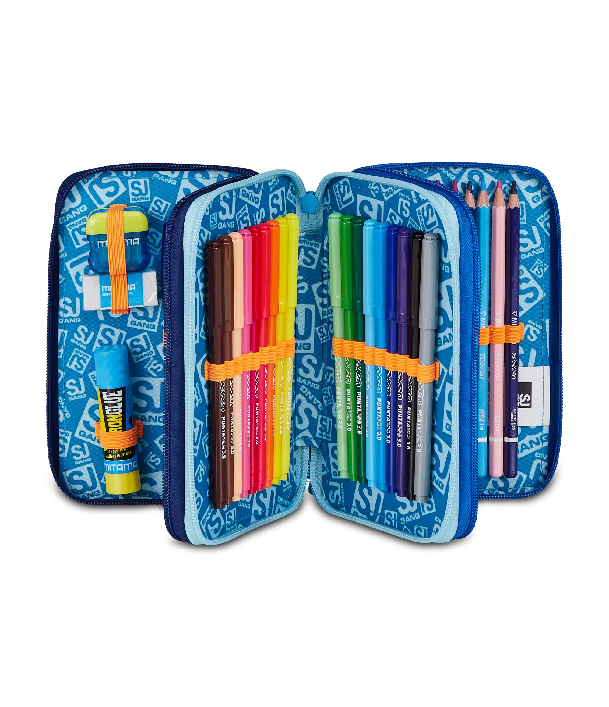 Sj Gang Astuccio 3 Zip Space LED Boy - Immagine 3