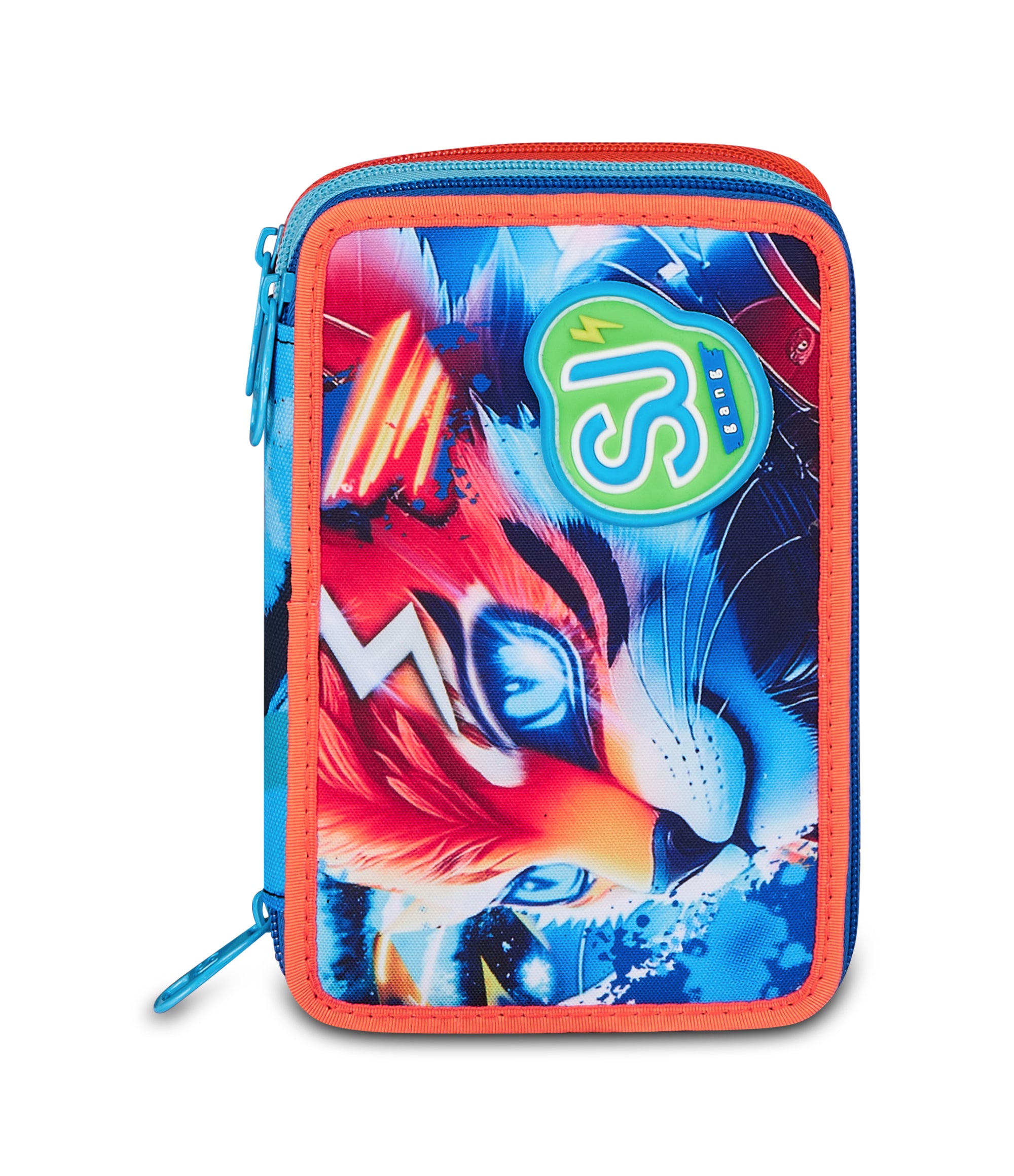 Sj Gang Astuccio 3 Zip Speed Animal Boy - Immagine 7