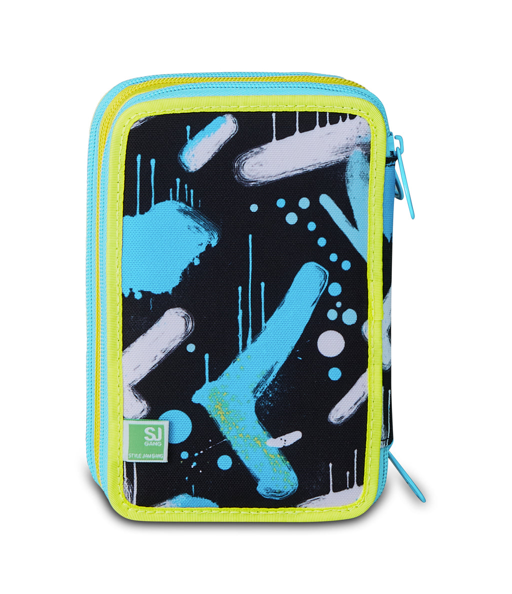 Sj Gang Astuccio 3 Zip Metal Dragon Boy - Immagine 8