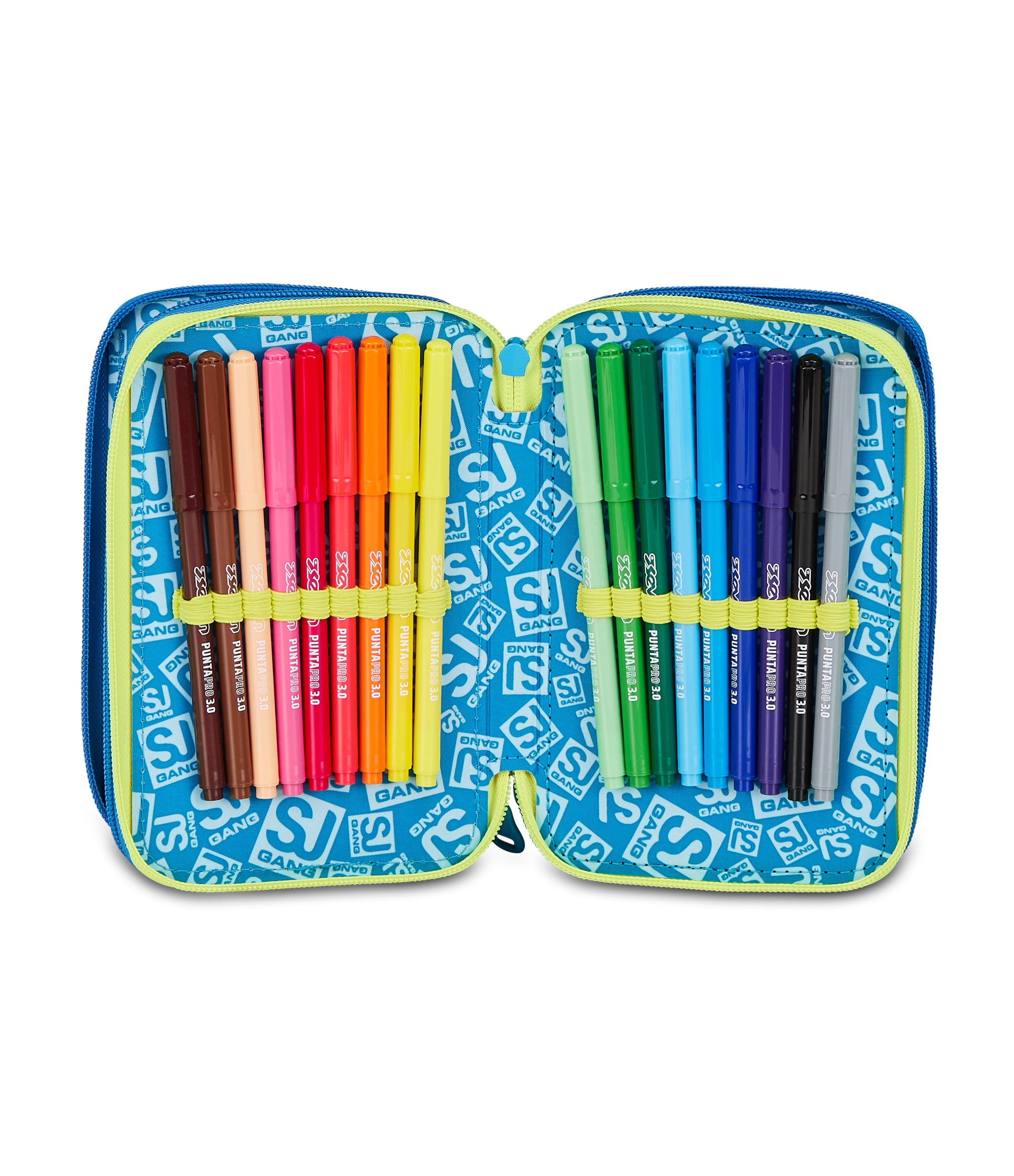 Sj Gang Astuccio 3 Zip Glace Panther Boy - Immagine 5