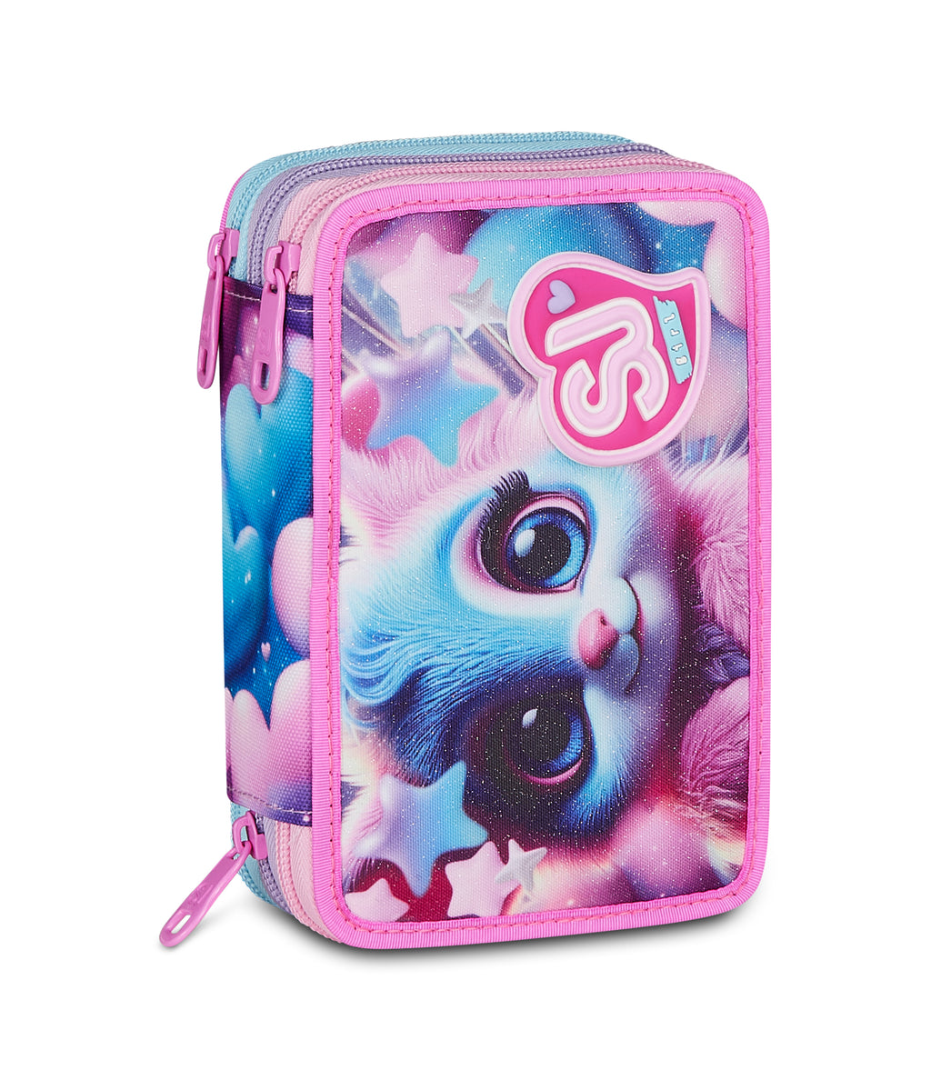 Sj Gang Astuccio 3 Zip Magical Fantasy Girl - Immagine 2