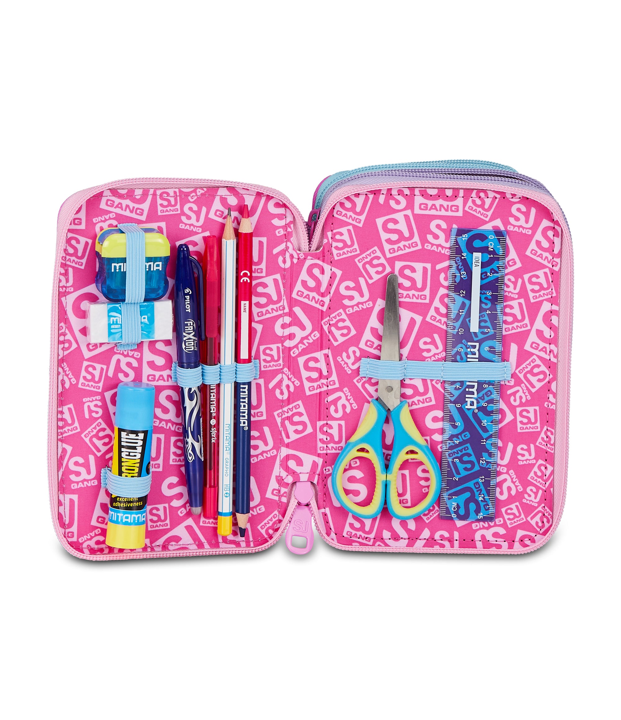 Sj Gang Astuccio 3 Zip Magical Fantasy Girl - Immagine 4