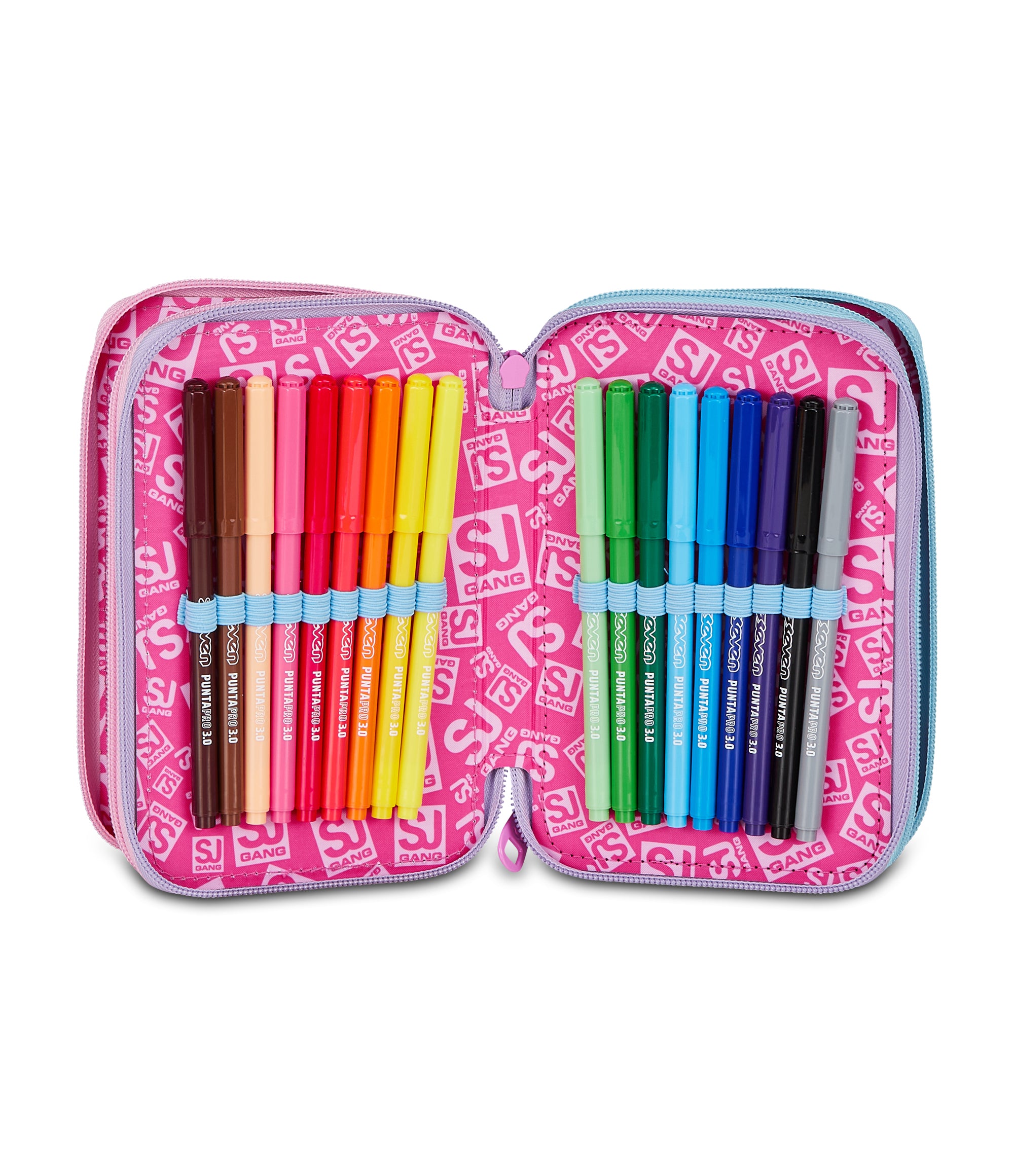 Sj Gang Astuccio 3 Zip Magical Fantasy Girl - Immagine 5