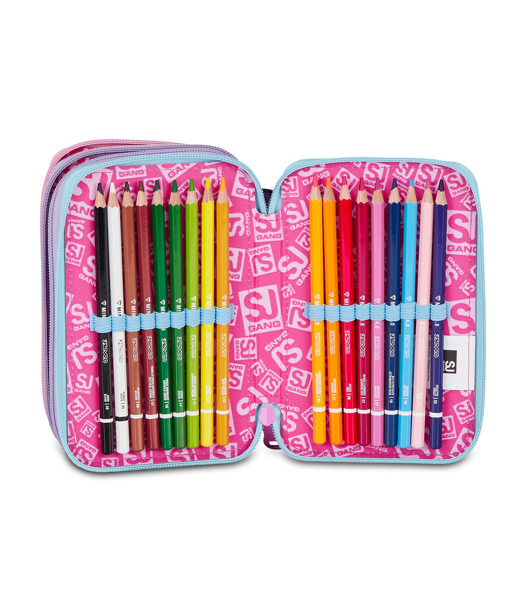 Sj Gang Astuccio 3 Zip Magical Fantasy Girl - Immagine 6