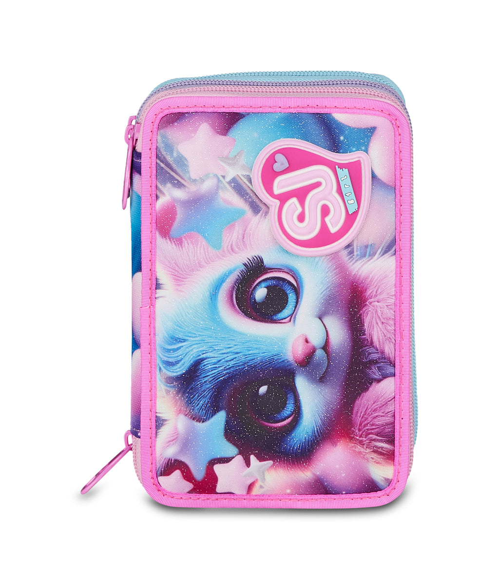 Sj Gang Astuccio 3 Zip Magical Fantasy Girl - Immagine 7