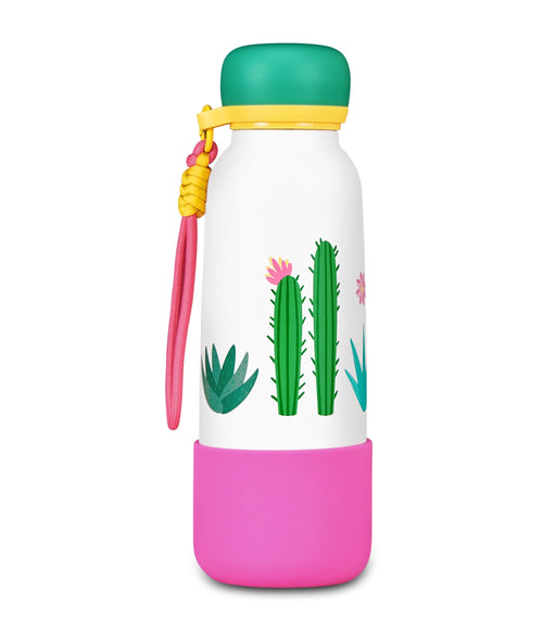 BOTTLE CON LACCETTO CACTUS CARTOMANIA CHILL & REFILL
