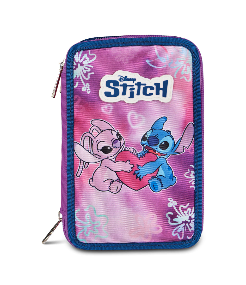 Lilo & Stitch Astuccio 3 Zip You Are Magical