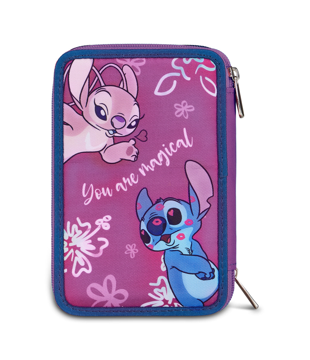 Lilo & Stitch Astuccio 3 Zip You Are Magical