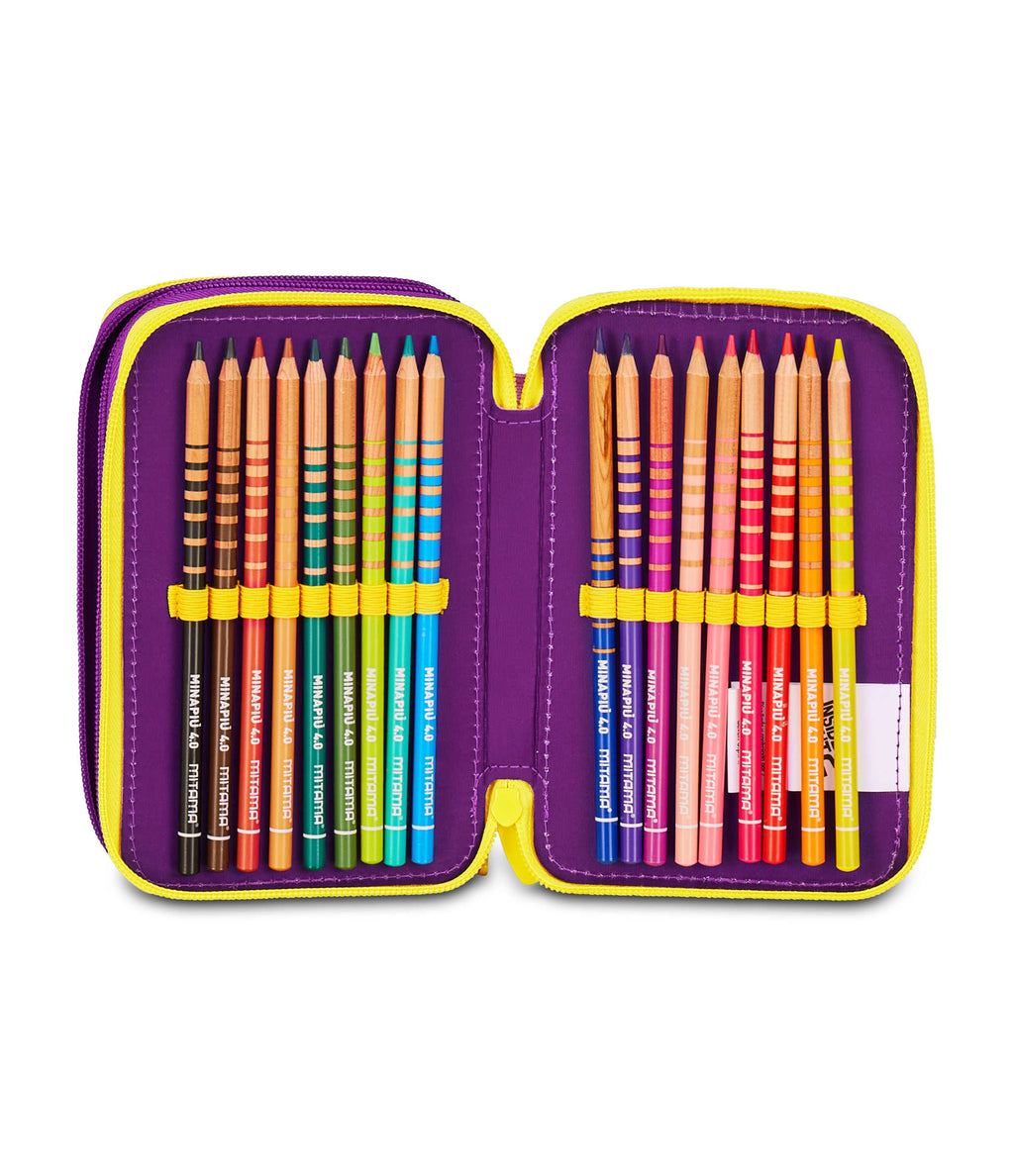 Inside Out 2 Astuccio 3 Zip - Universal Mood