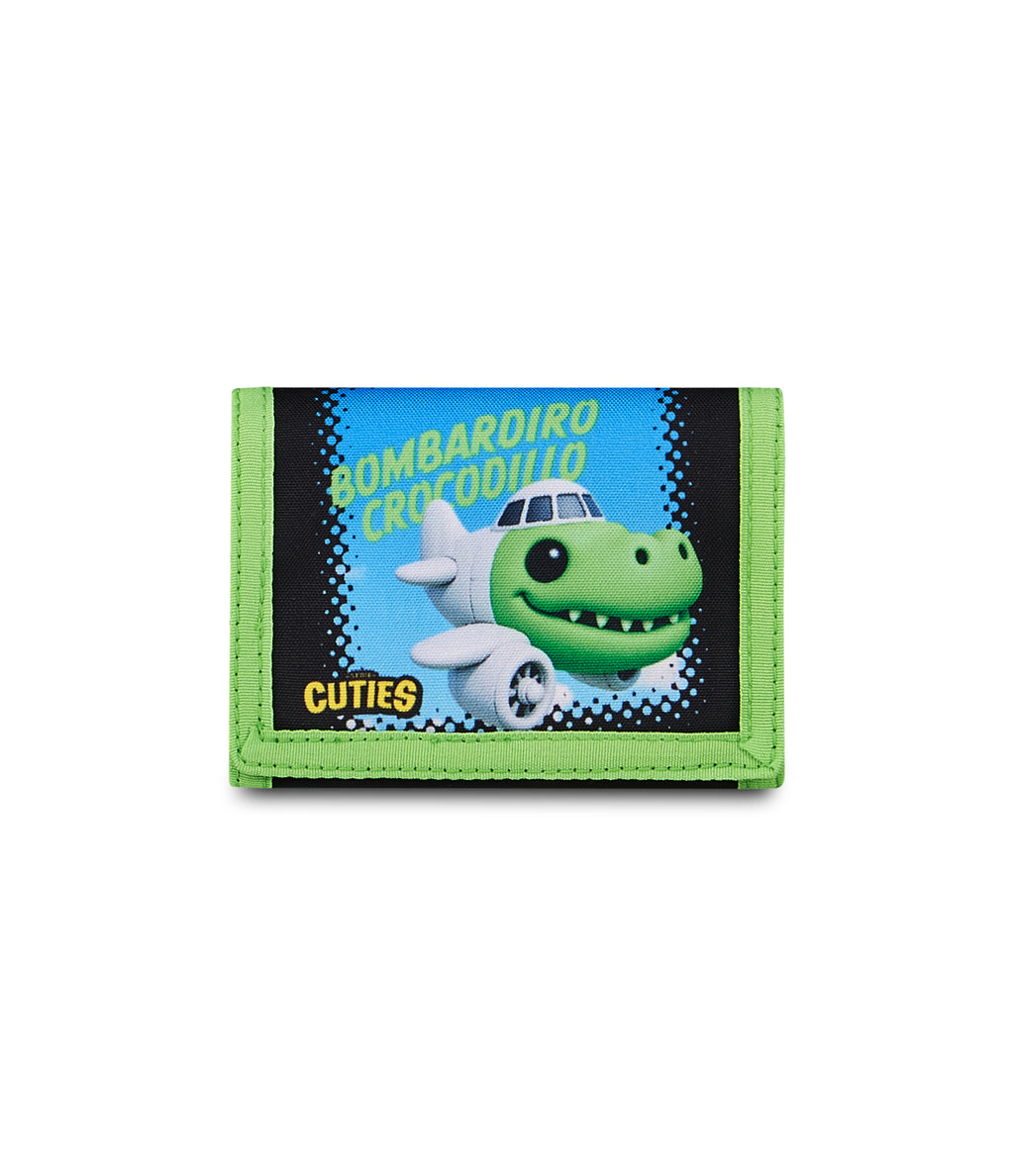 Skifidol Portafoglio Con Velcro Bombardiro Crocodillo