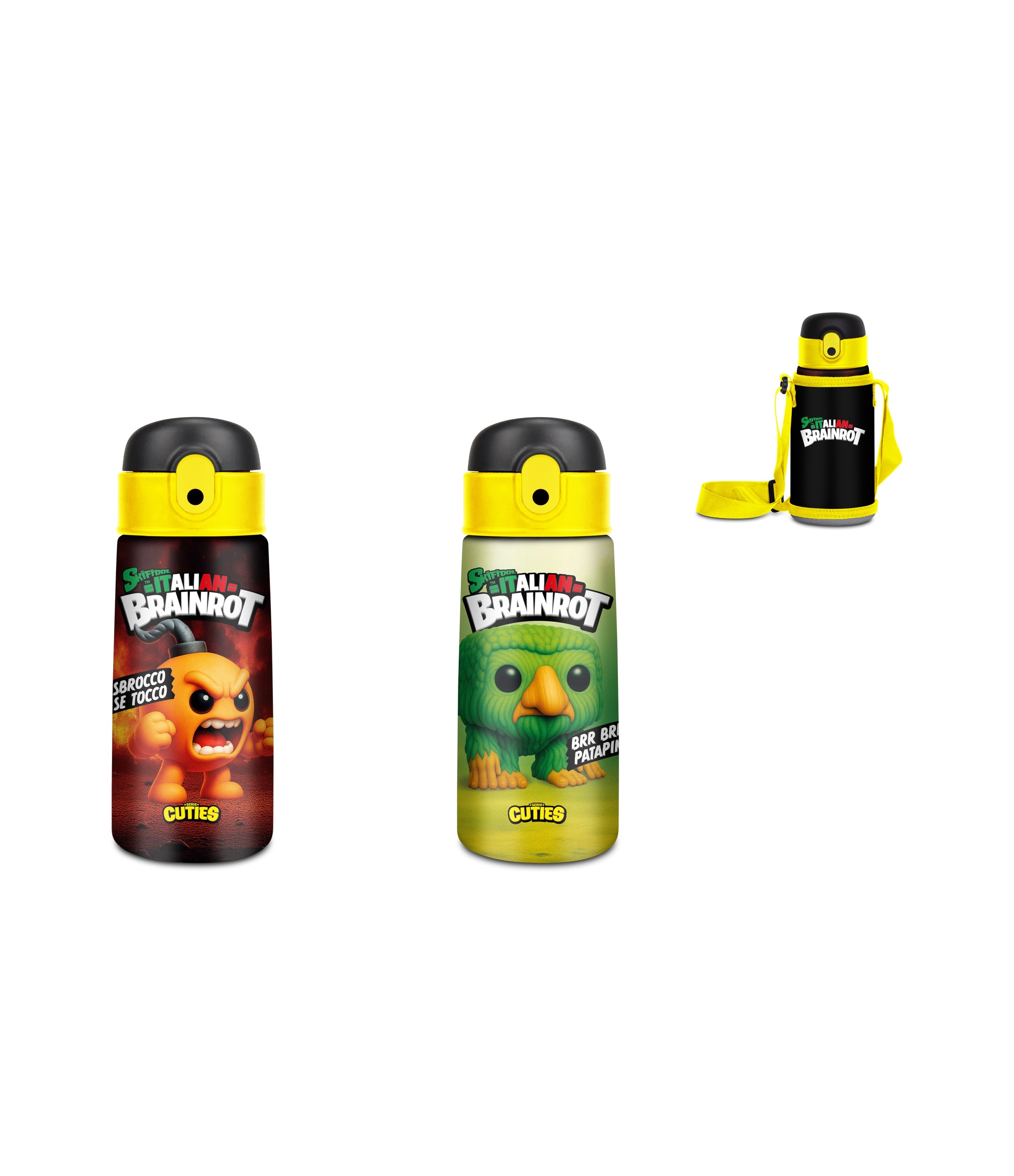 Skifidol Borraccia Kid Con Portaborraccia A Tracolla