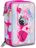 Sj Gang Astuccio 3 Zip Heart Lolly