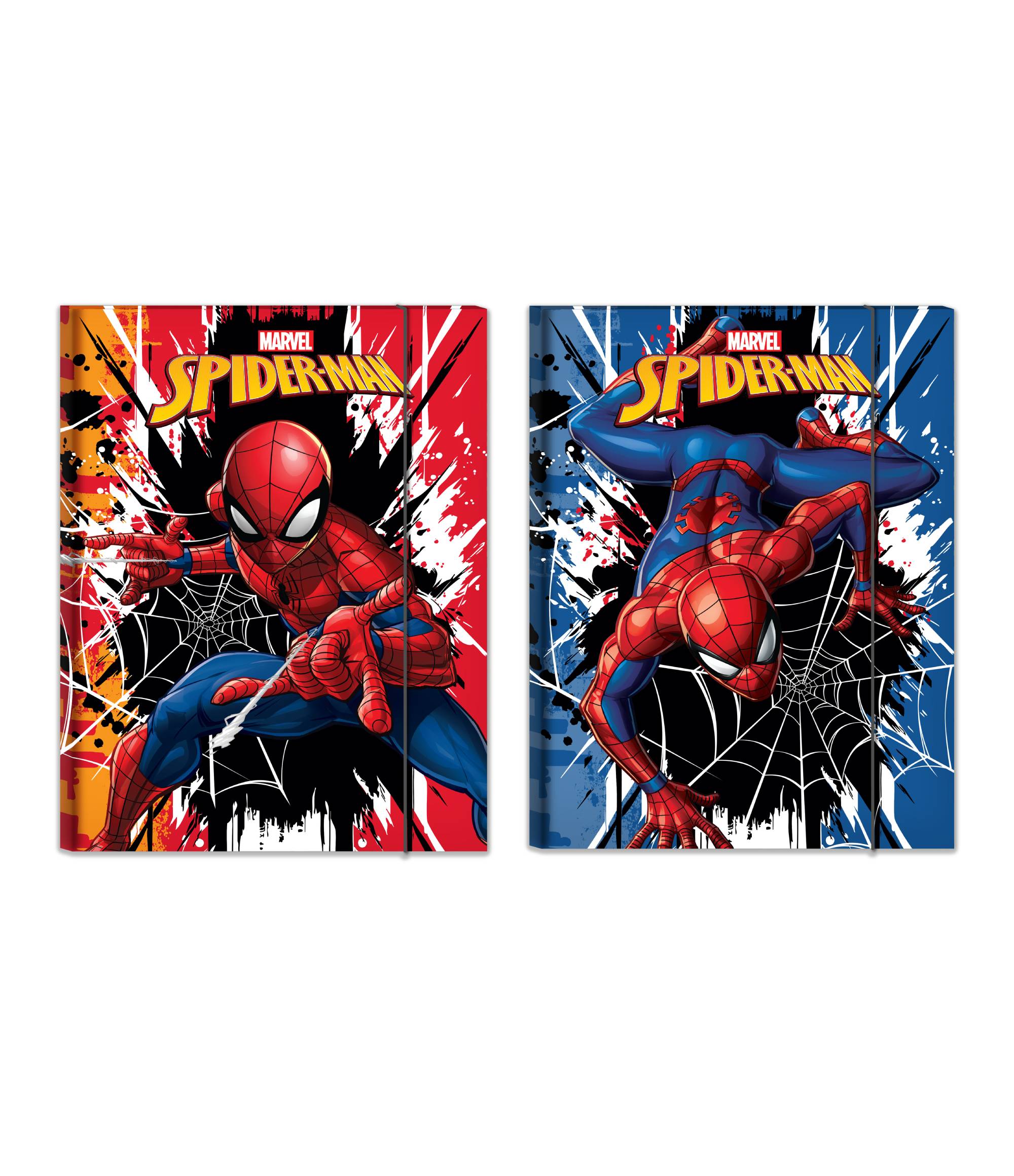 Spider-Man Cartellina Con Elastico