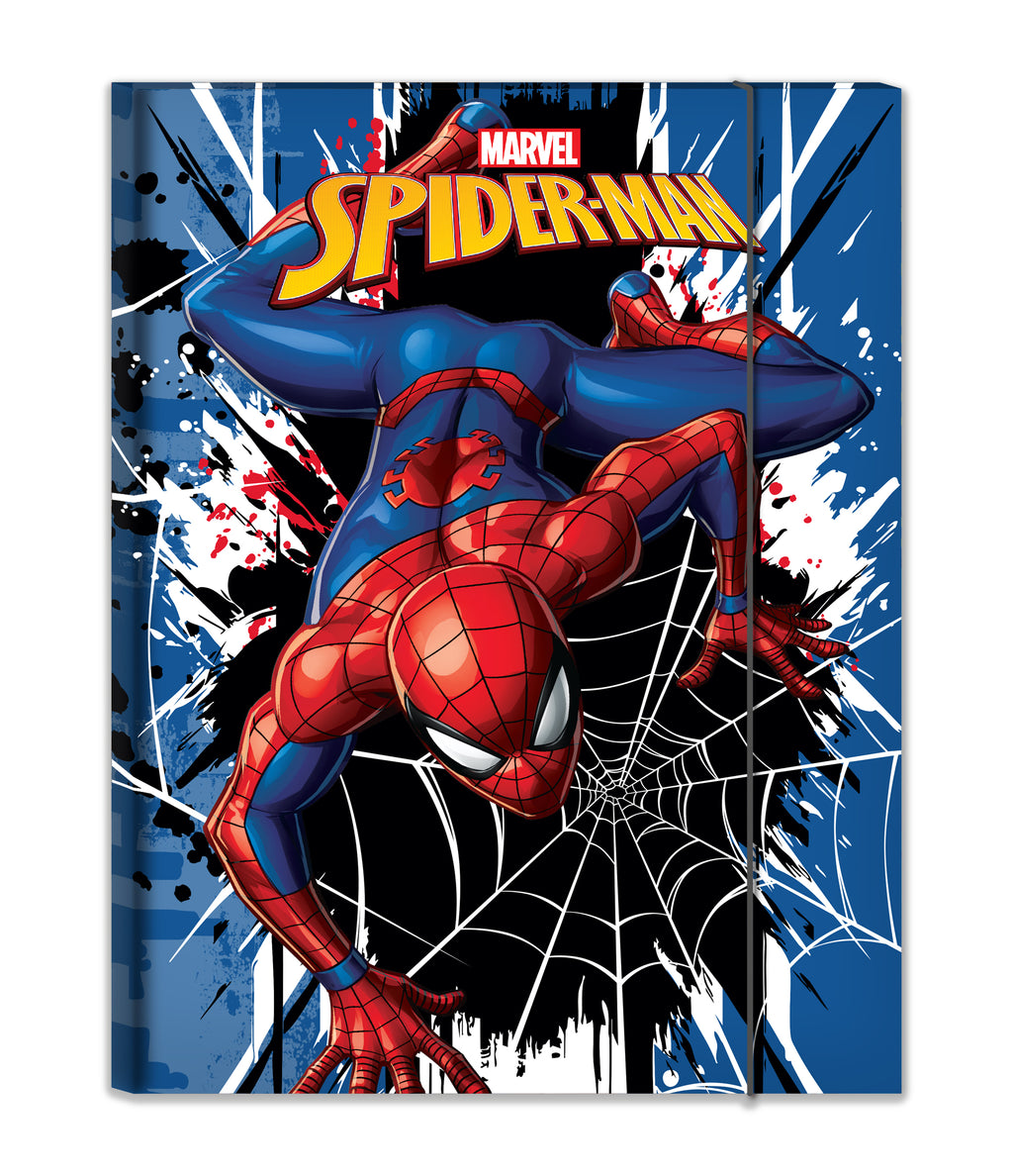 Spider-Man Cartellina Con Elastico