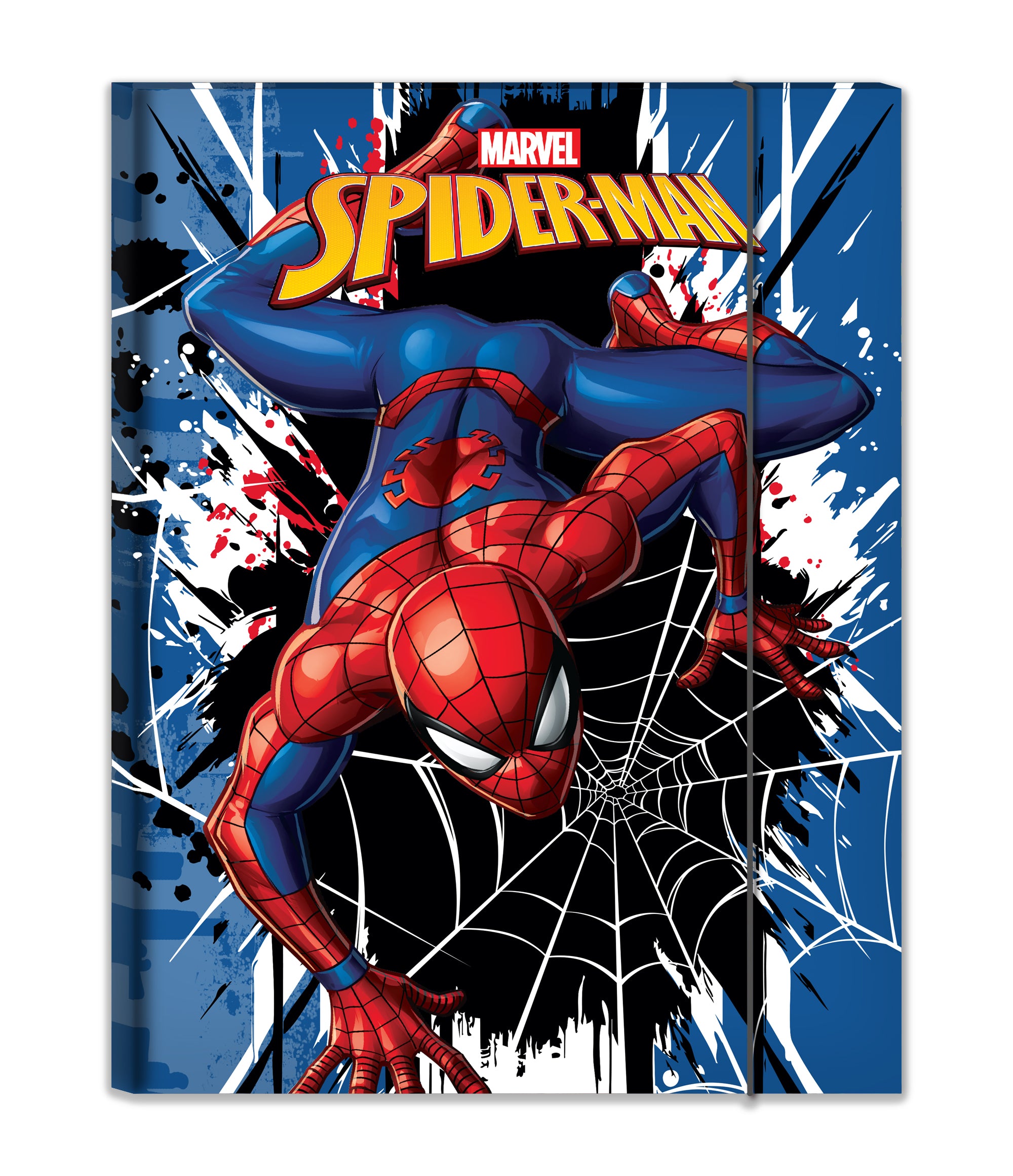 Spider-Man Cartellina Con Elastico