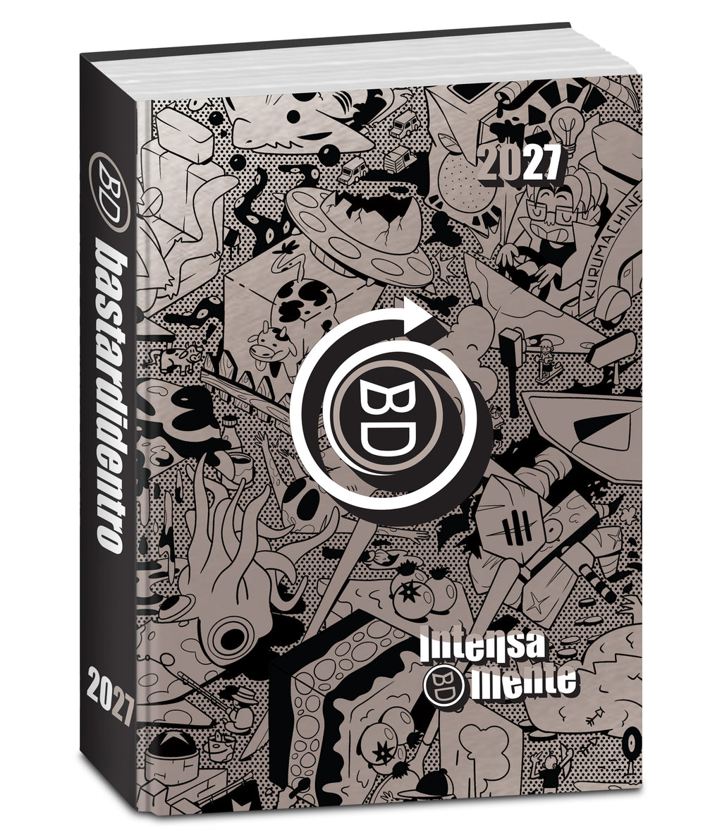 Bastardidentro Diario Standard 16M Gold & Silver Agenda Intensa - Immagine 3
