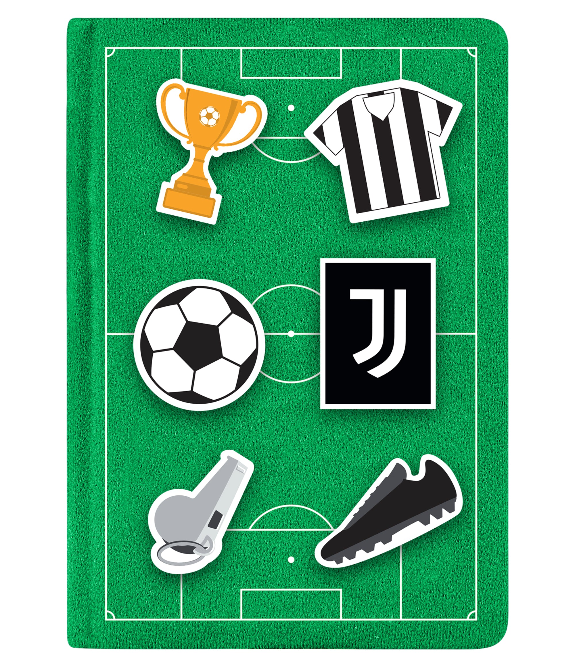 NOTEBOOK TESSUTO CON PATCH JUVENTUS