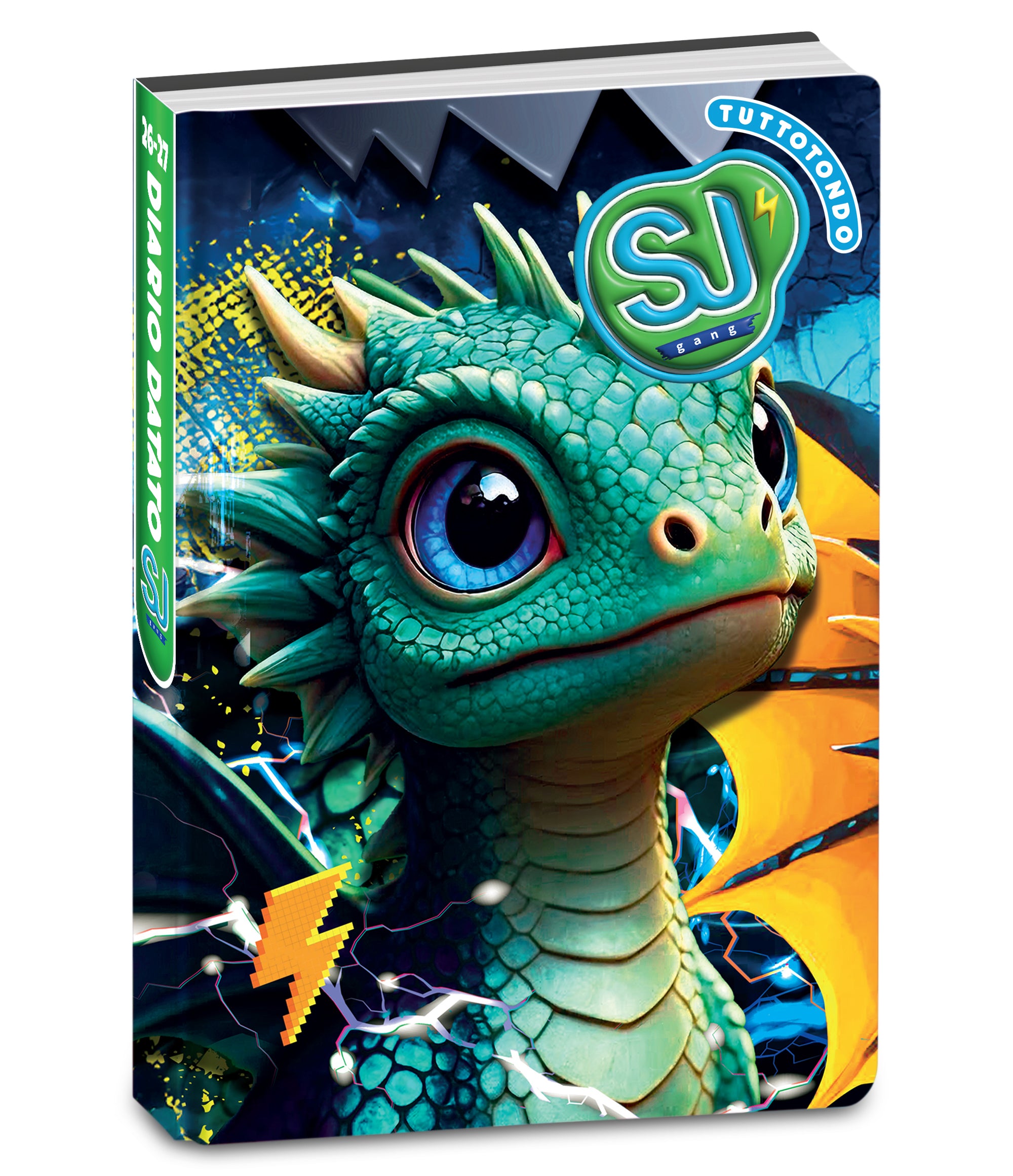 Sj Gang Diario Agenda 10M Datato Cartotecnica Animali Boy - Immagine 2