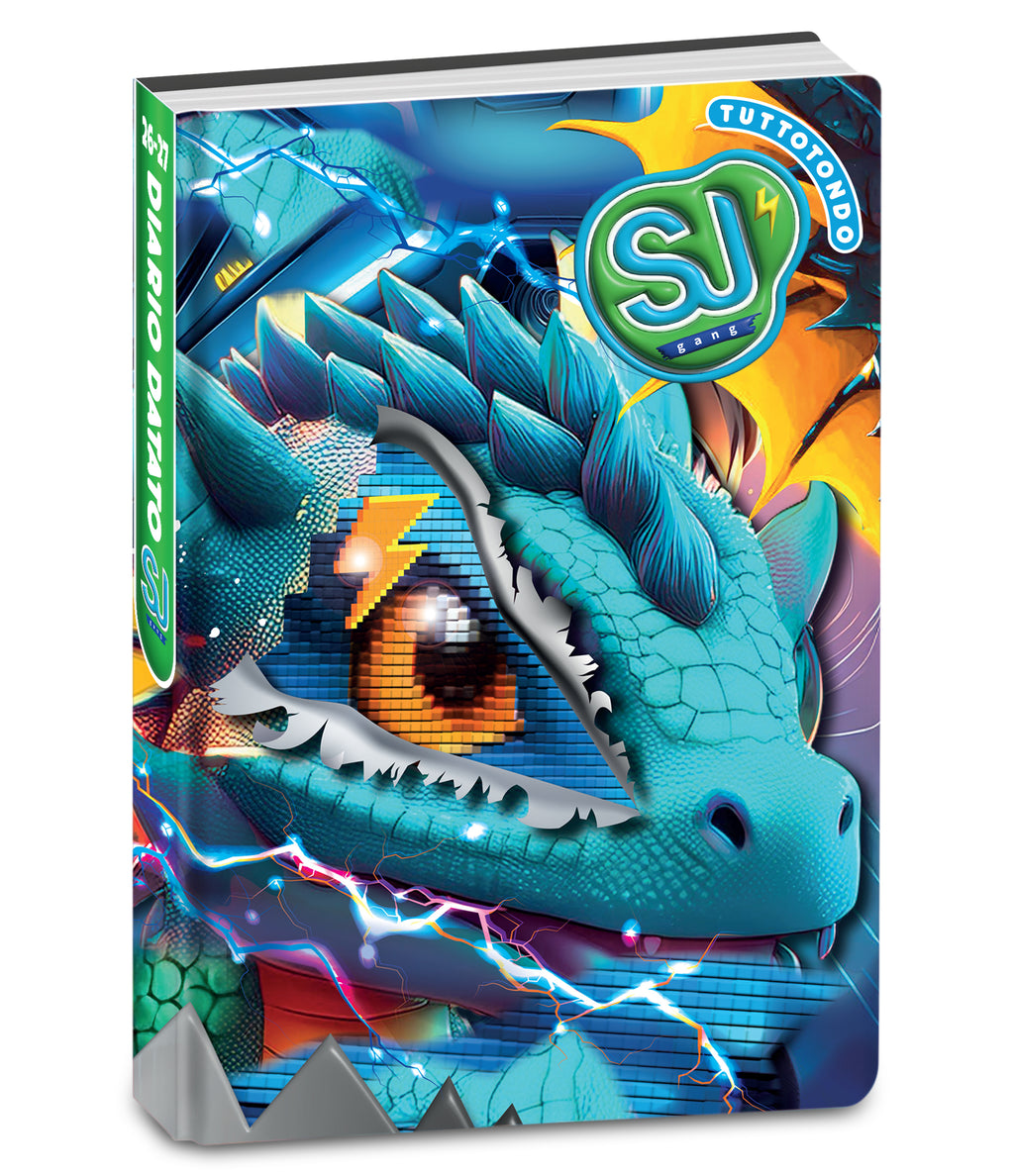 Sj Gang Diario Agenda 10M Datato Cartotecnica Animali Boy - Immagine 5