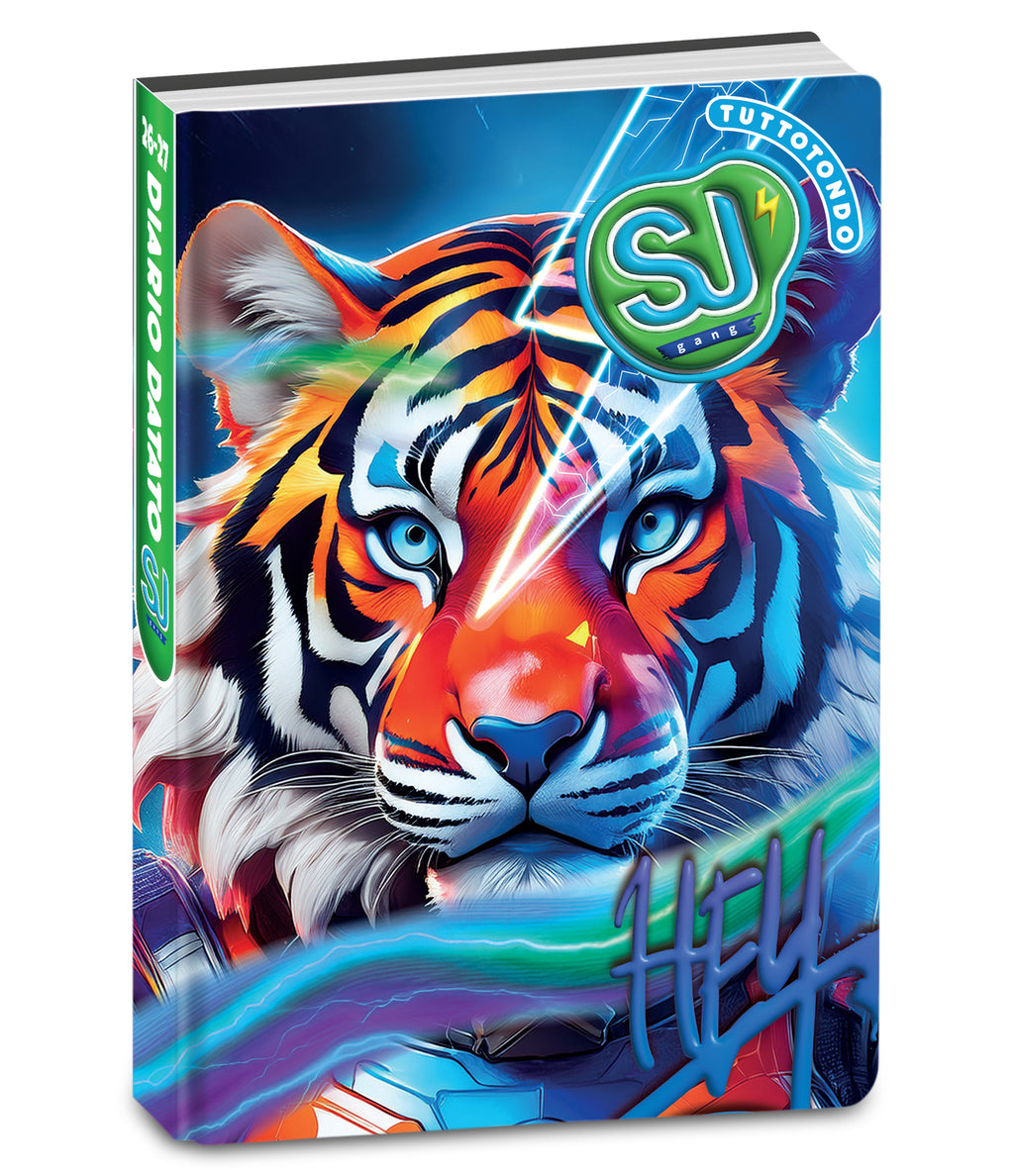 Sj Gang Diario Agenda 10M Datato Cartotecnica Animali Boy - Immagine 6