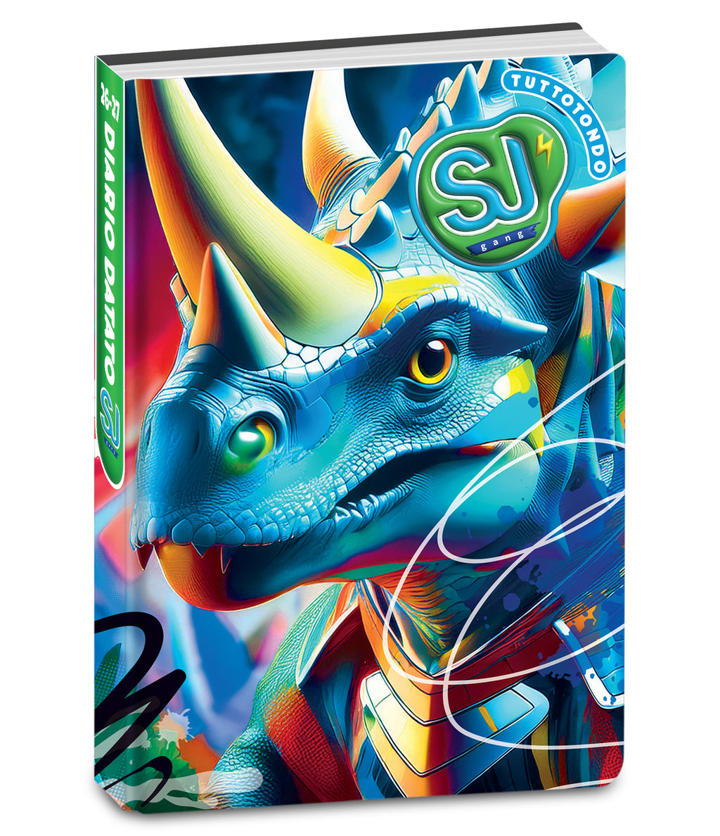 Sj Gang Diario Agenda 10M Datato Cartotecnica Animali Boy - Immagine 7