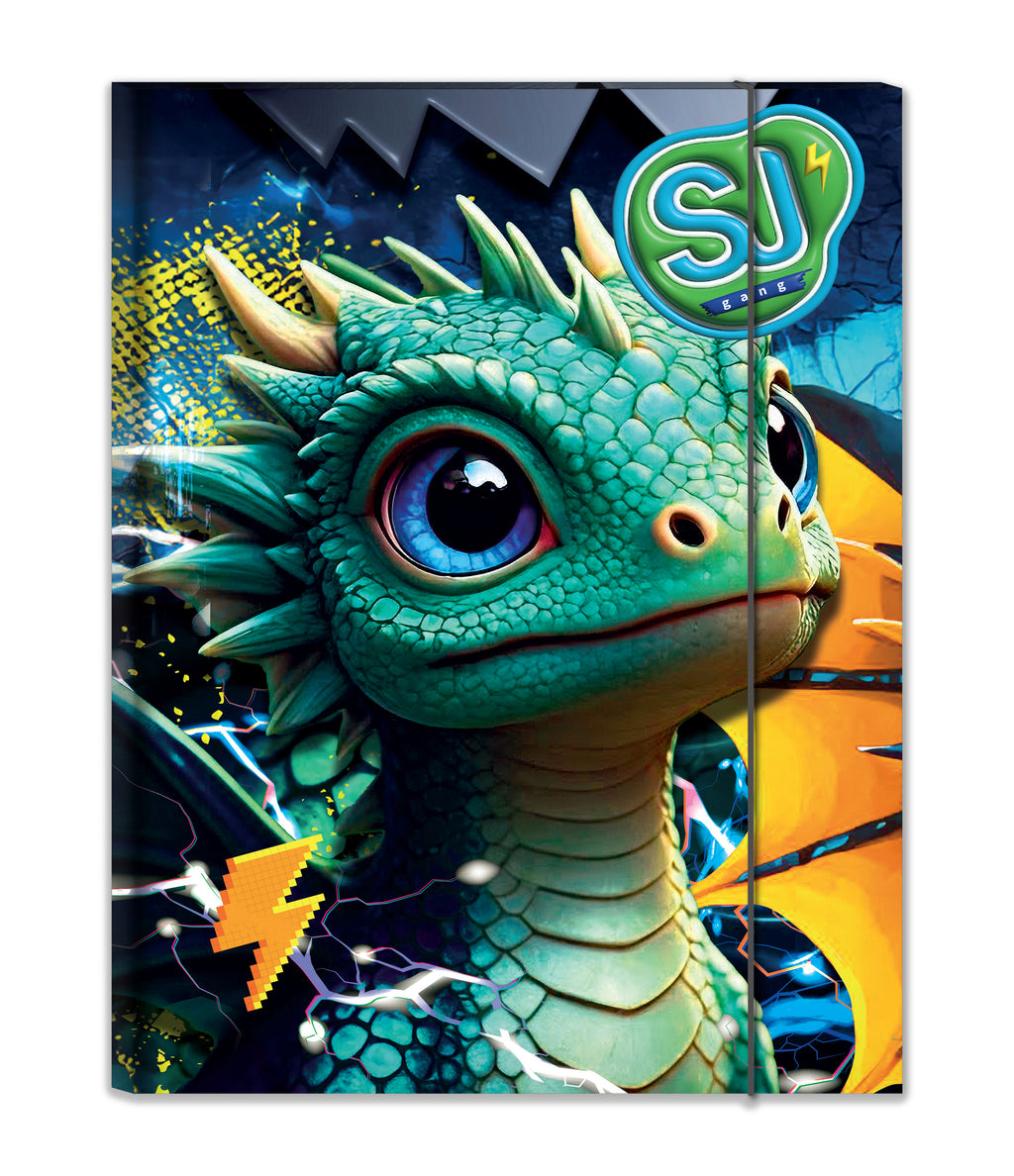 Sj Gang Cartellina Elastico DS01 Cartotecnica Animali Boy - Immagine 2