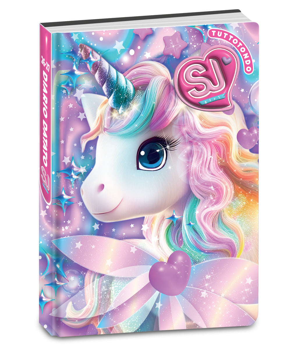 Sj Gang Diario Agenda 10M Datato Cartotecnica Animali Girl - Immagine 3